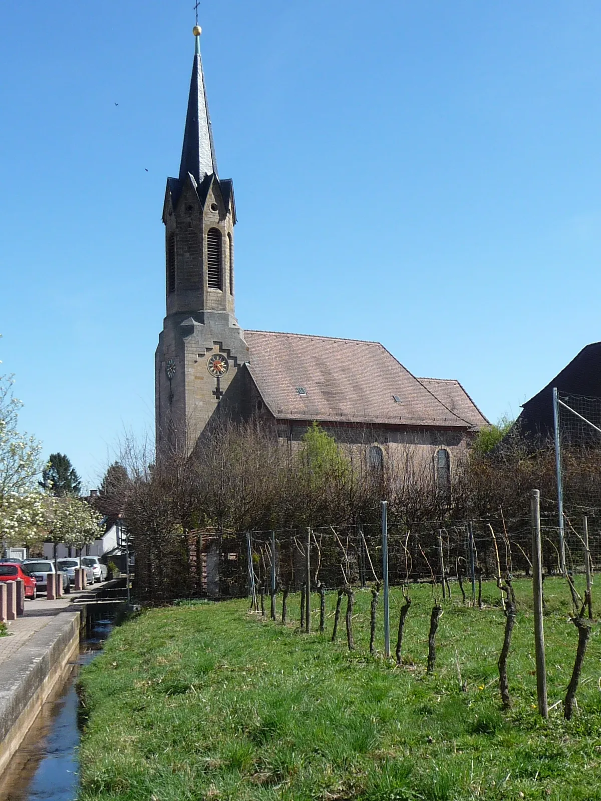 Photo showing: catholic church of Großfischlingen in Rhineland-Palatinate, Germany