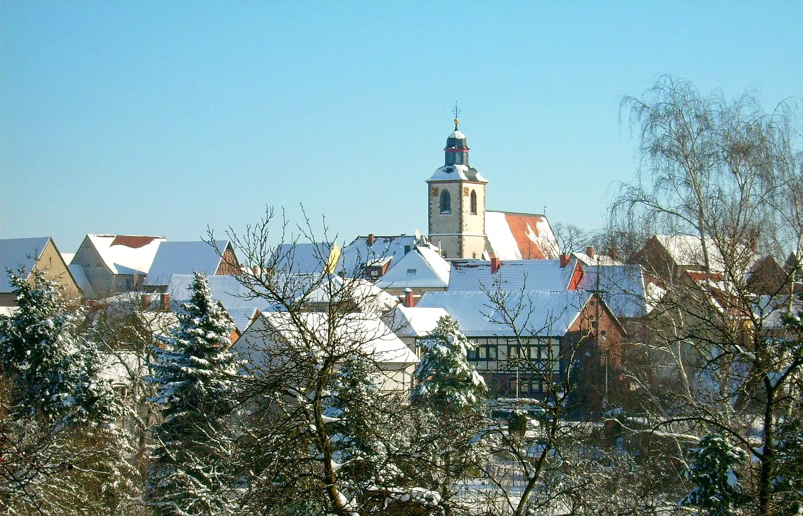 Photo showing: Blick auf Steinbach.