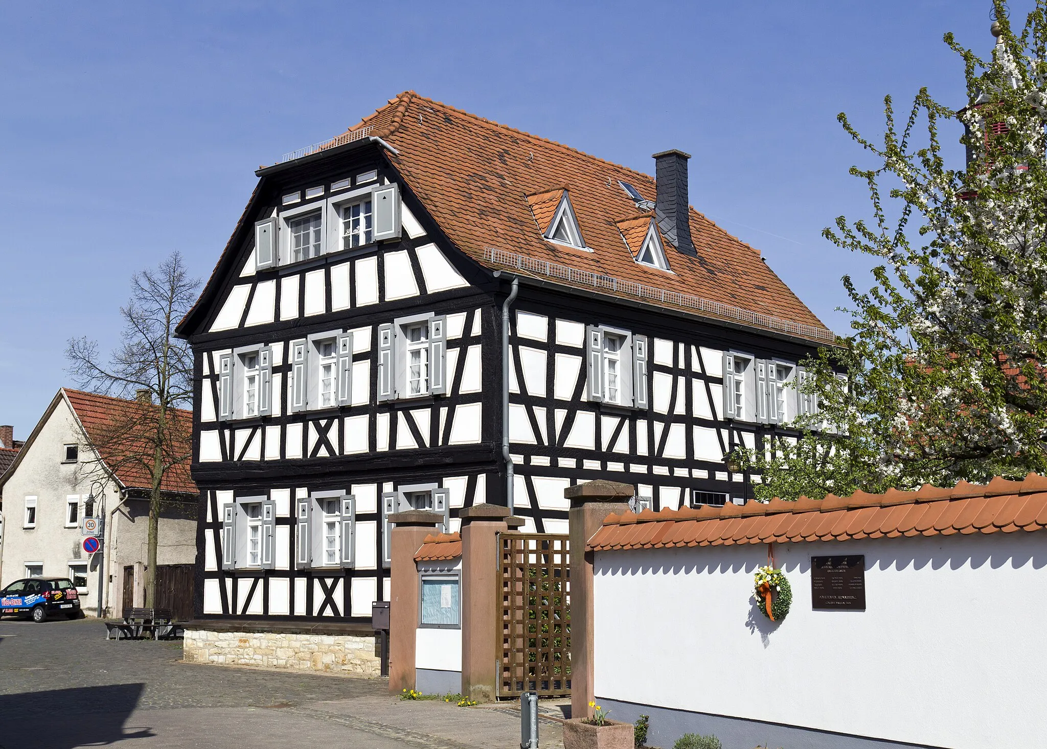 Photo showing: Nauheim, historisches Rathaus