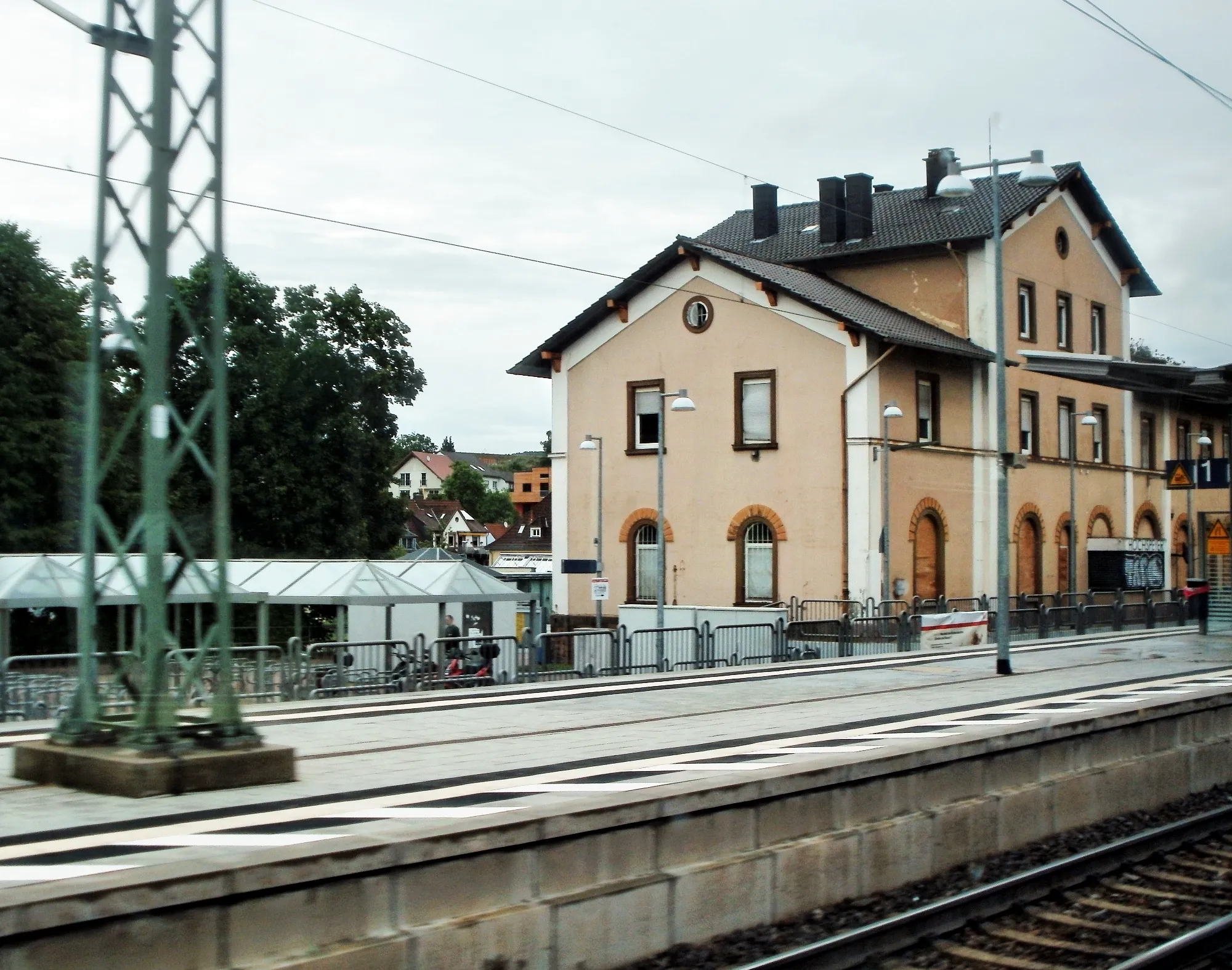 Photo showing: Bahnhof Hochspeyer