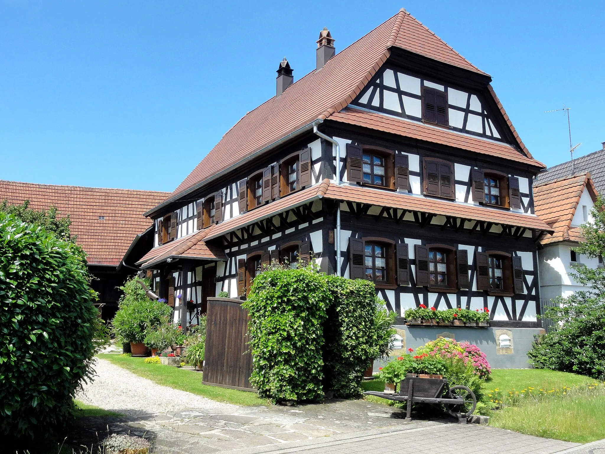 Photo showing: This building is indexed in the base Mérimée, a database of architectural heritage maintained by the French Ministry of Culture, under the reference IA67008760 .