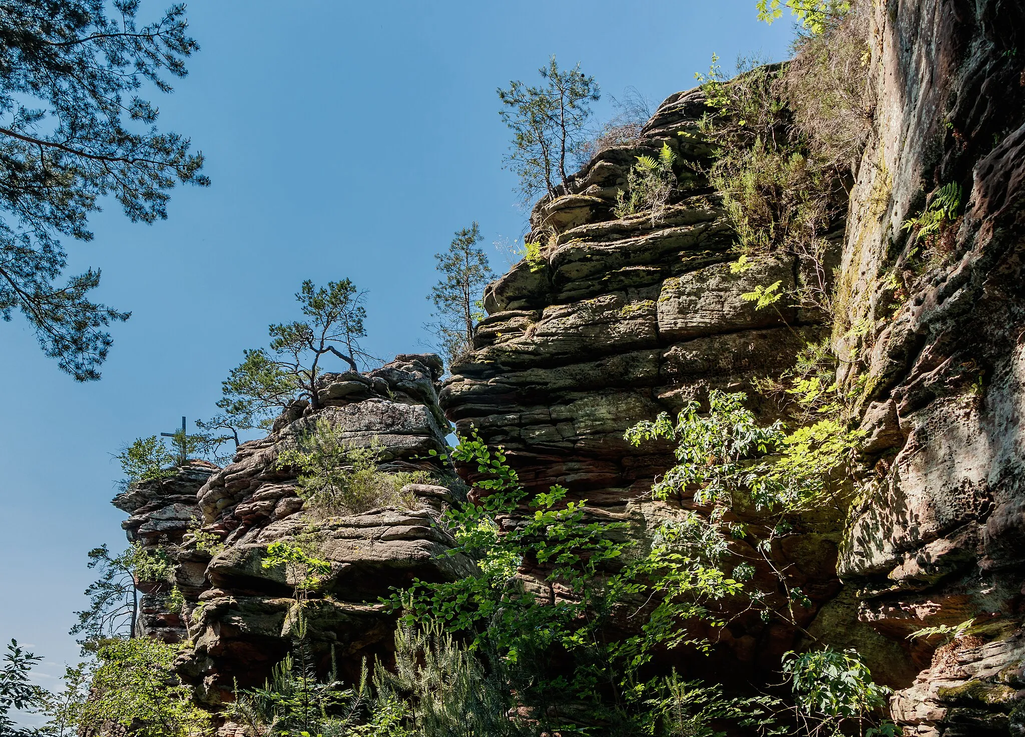 Photo showing: Hornsteine, Lug, Rhineland-Palatinate, Germany.