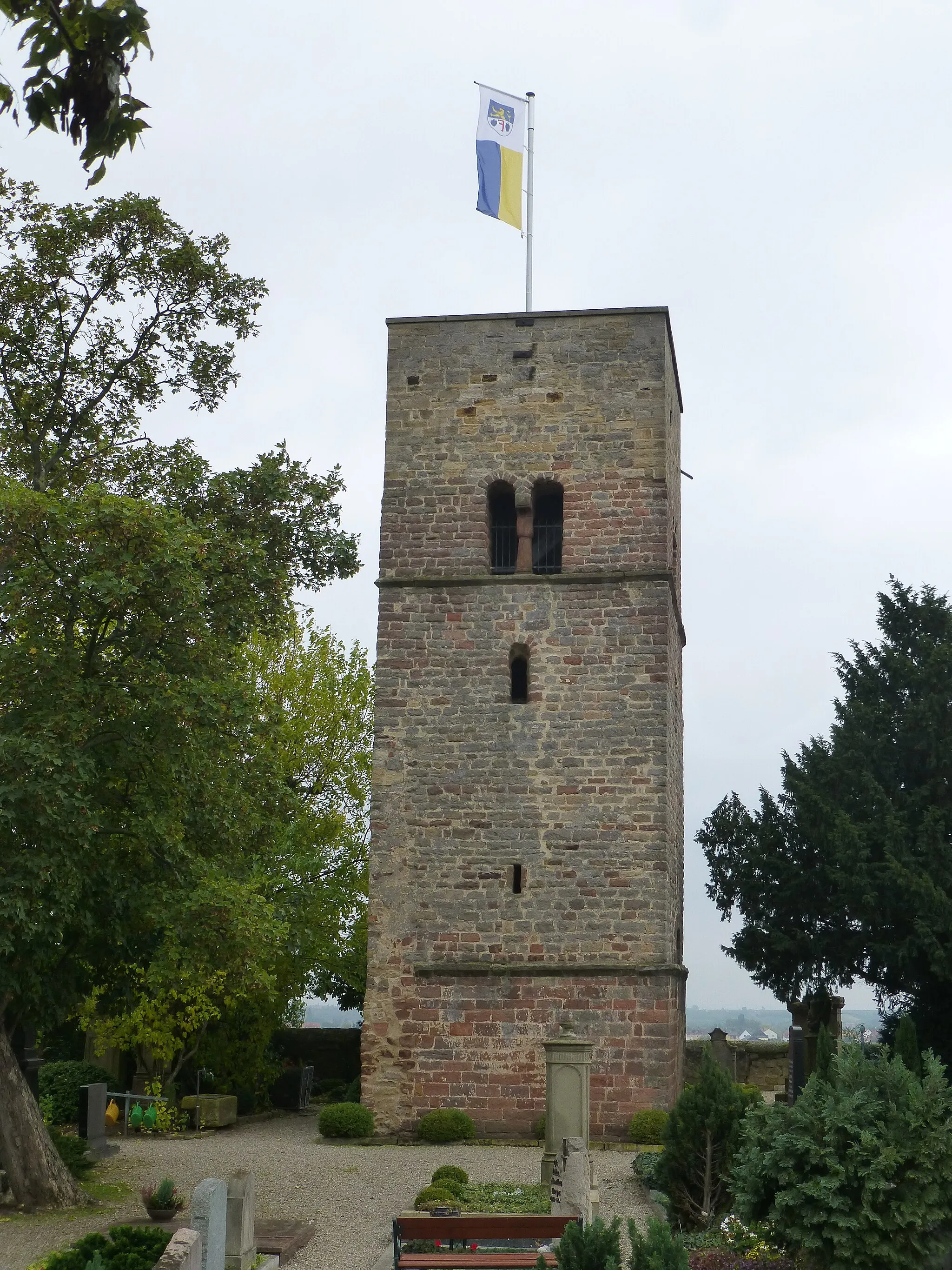 Photo showing: Friedhofsturm in Freinsheim