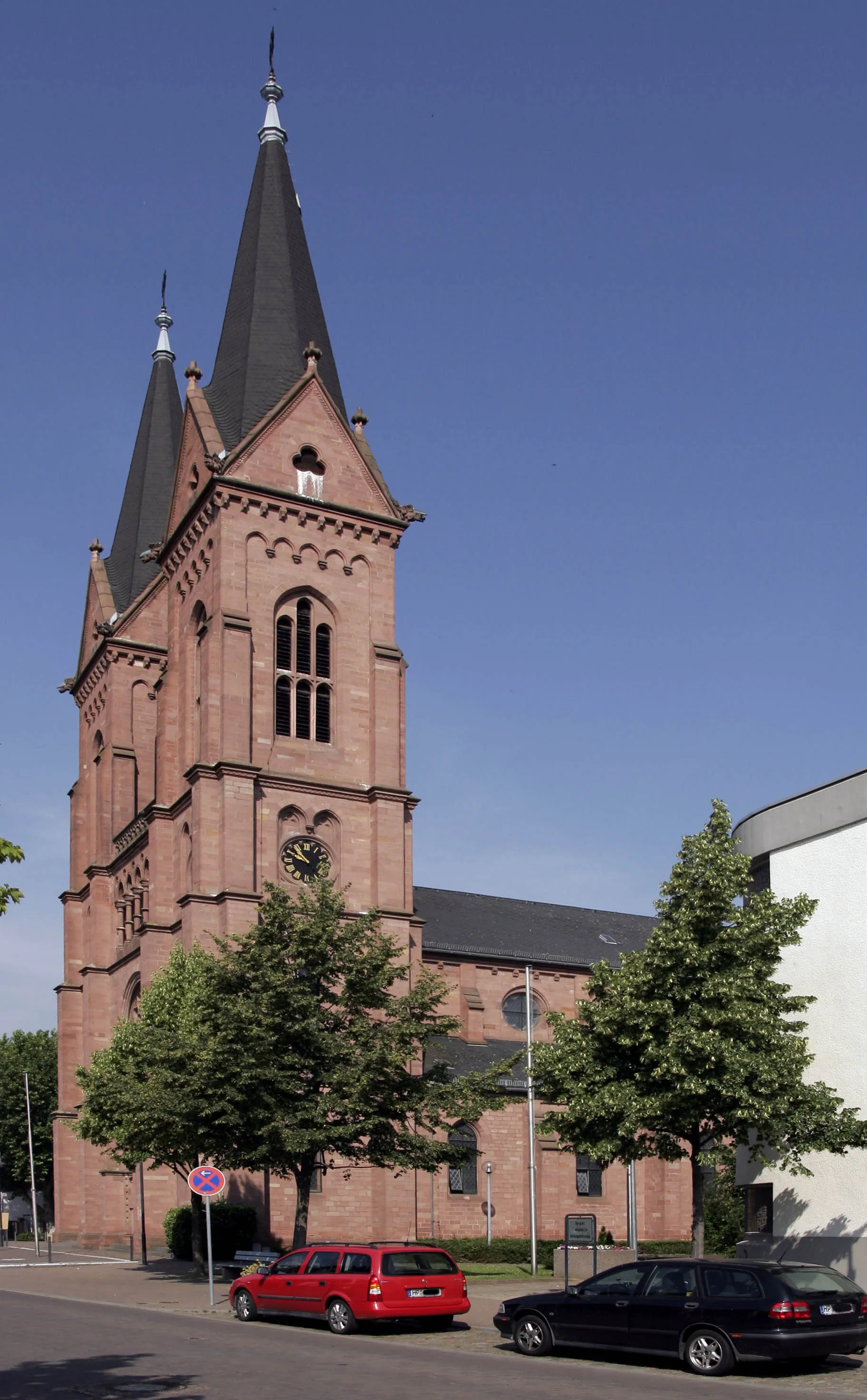 Photo showing: catholic church of Biblis (Germany)