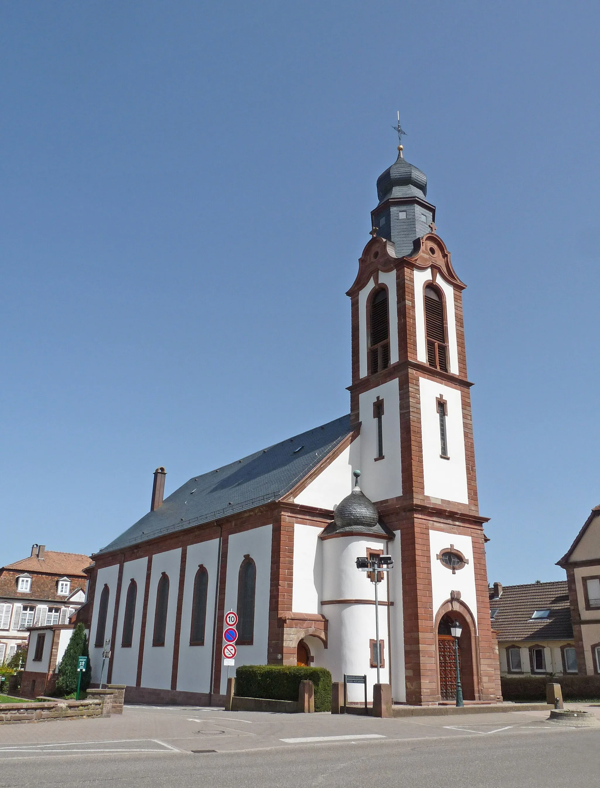 Photo showing: Eglise catholique de Soultz-sous-Forêts (Bas-Rhin).