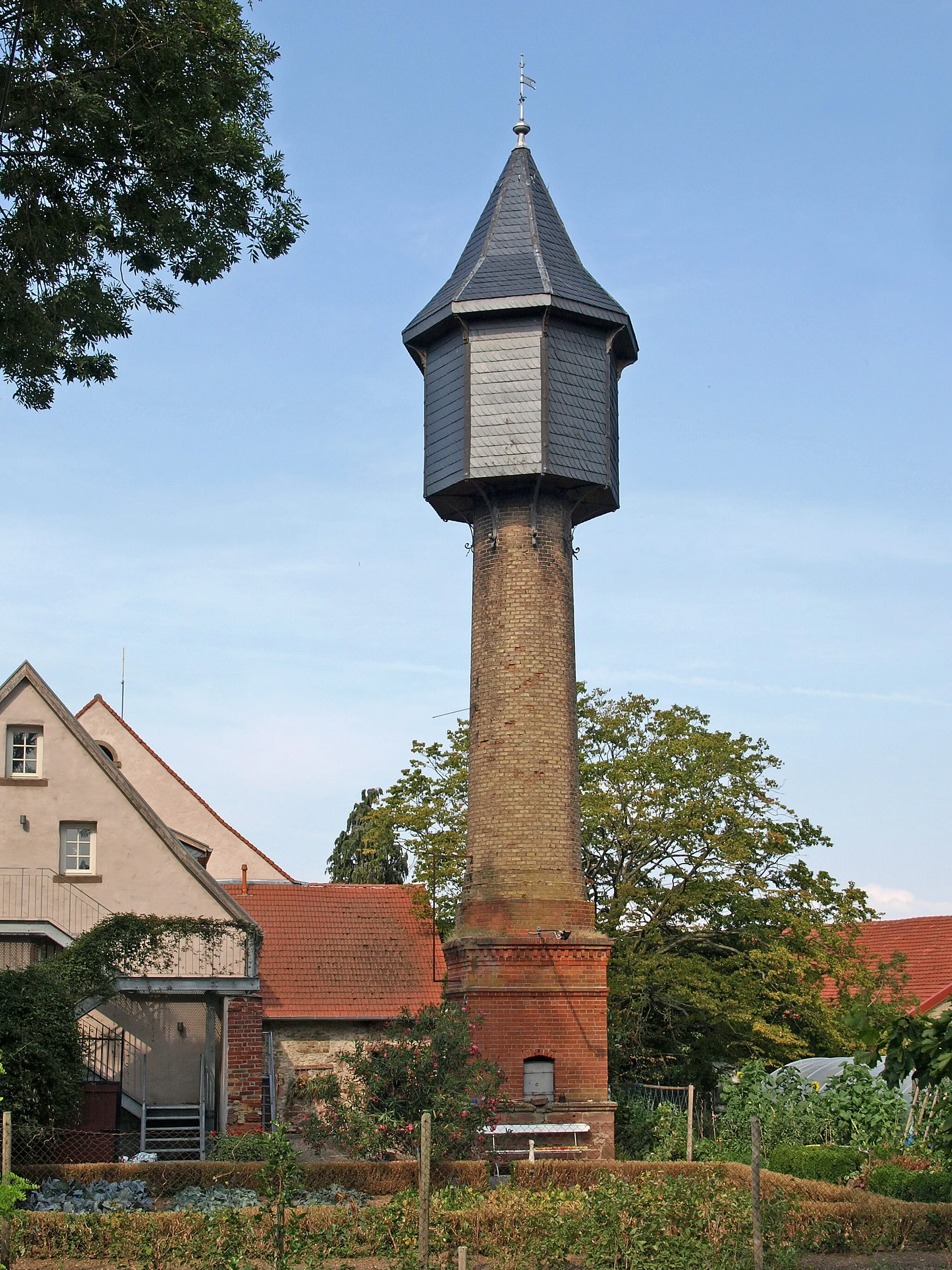 Photo showing: Wasserturm in Monsheim