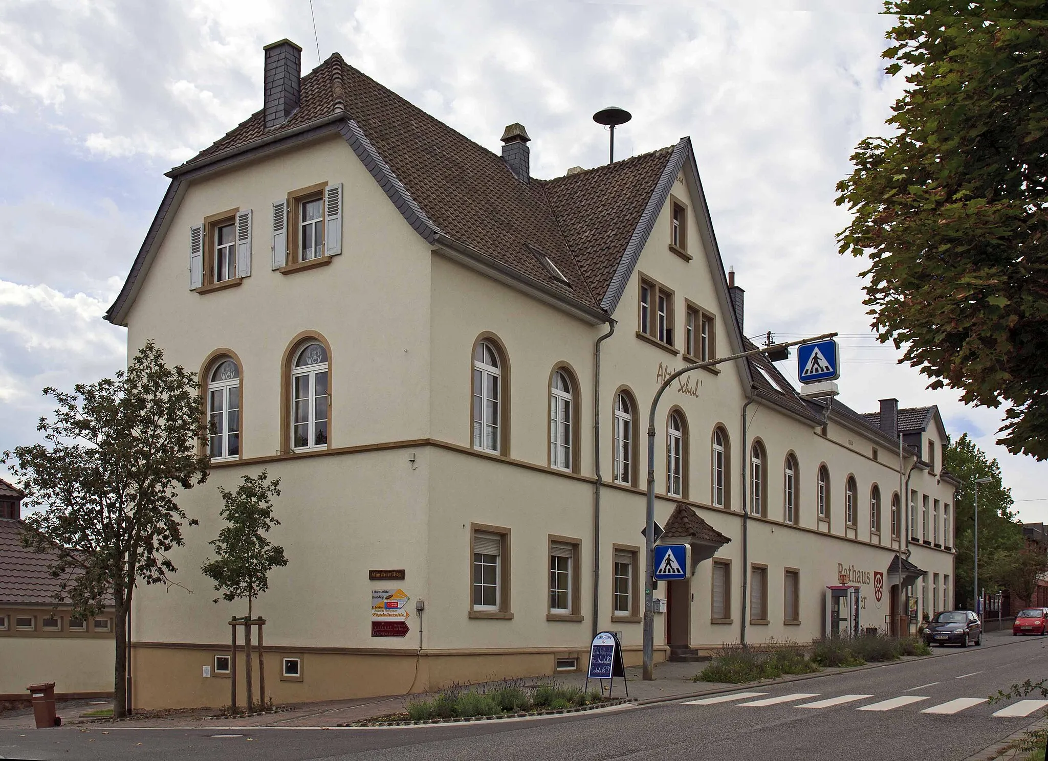 Photo showing: Weiler bei Bingen, Rathaus
