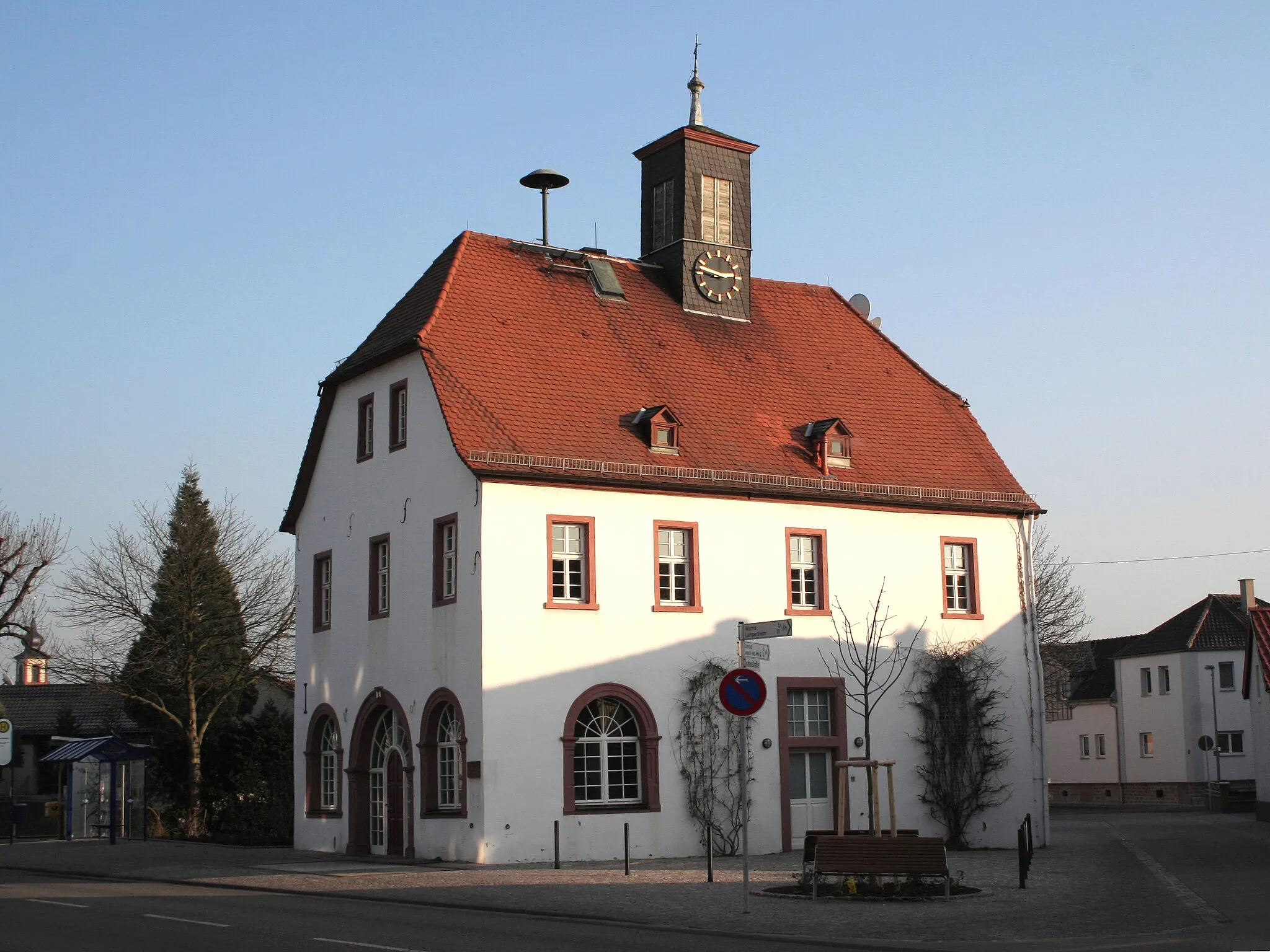 Photo showing: Altes Rathaus von Hofheim im Ried