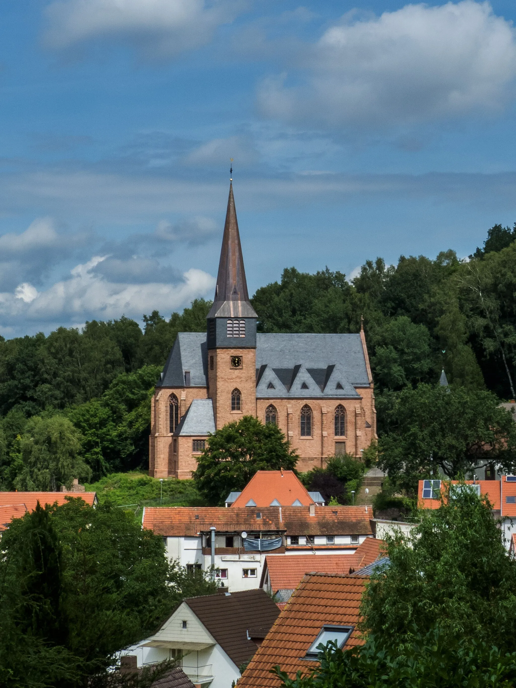 Photo showing: Hohenecken - Römisch-Katholische Pfarrkirche St. Rochus