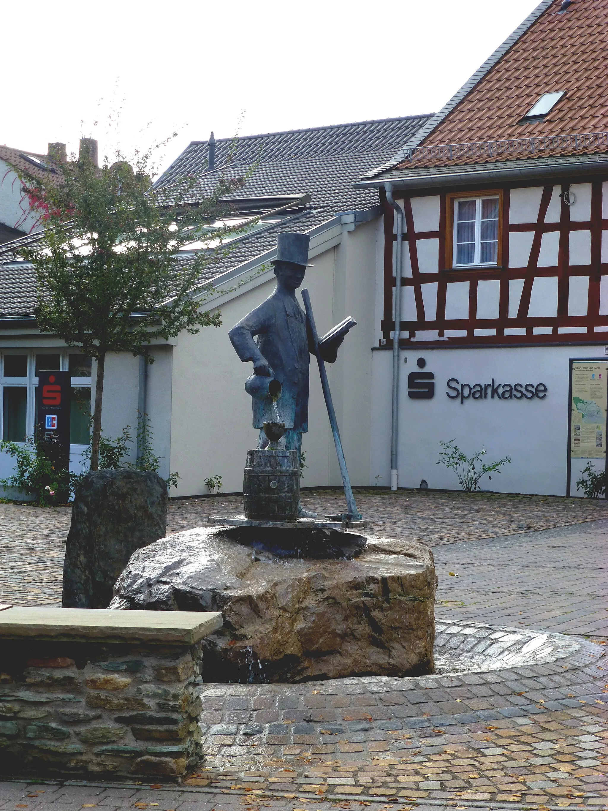 Photo showing: Wallhausen  - Zünftebrunnen