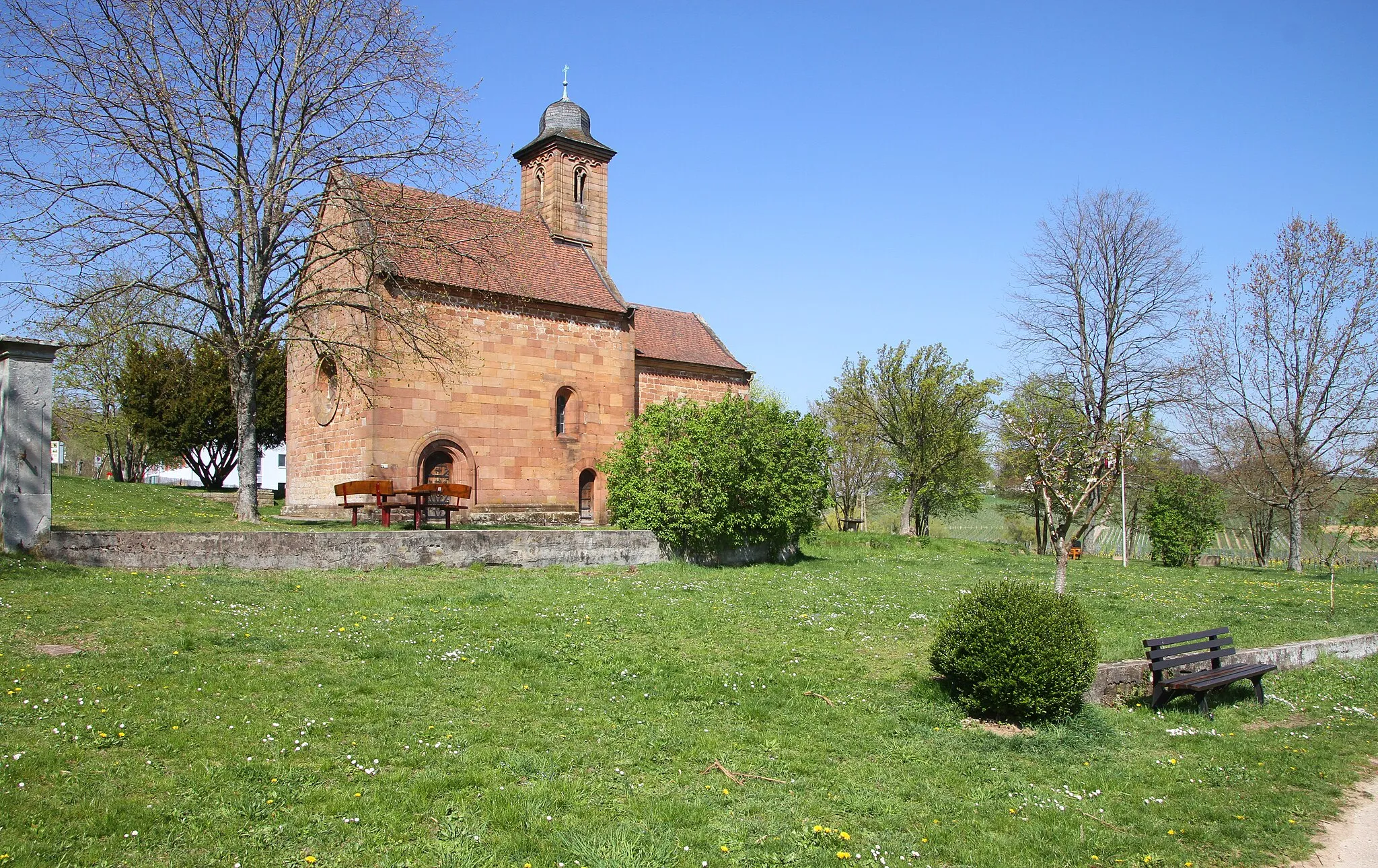 Photo showing: Chapel of Saint Nicholas in Klingenmünster