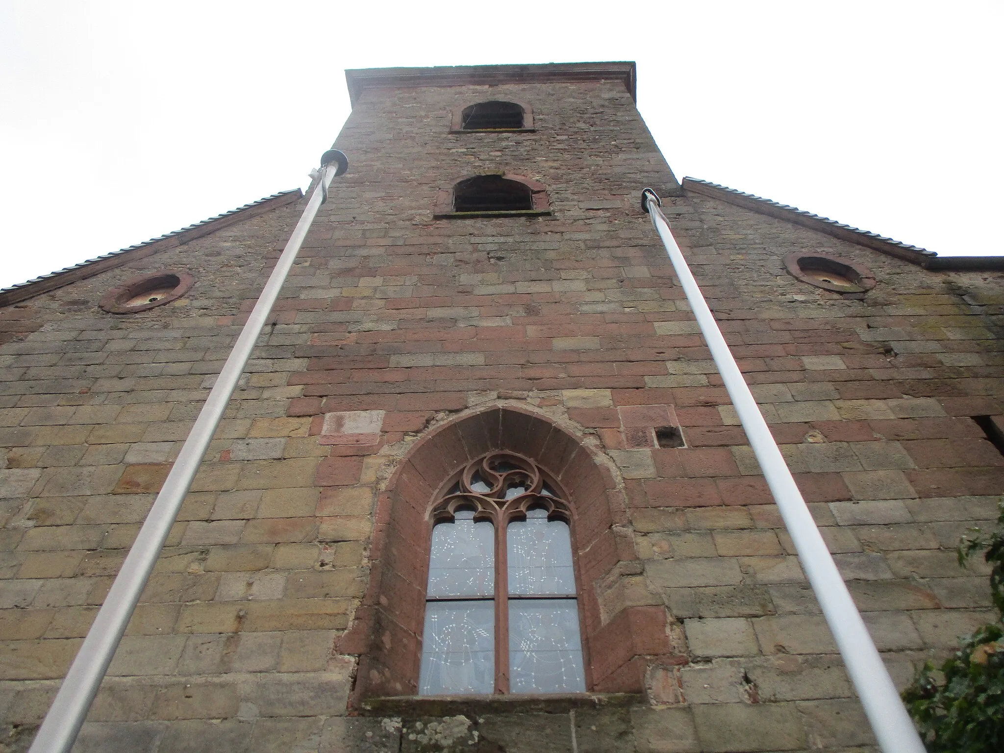 Photo showing: Westfassade der ehem. Klosterkirche St. Michael in Klingenmünster