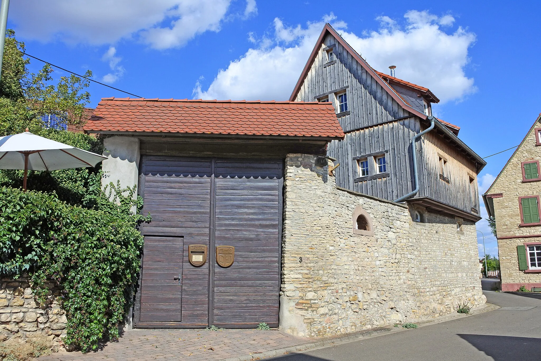 Photo showing: Unterstallhaus, Eselstarße , Rittersheim