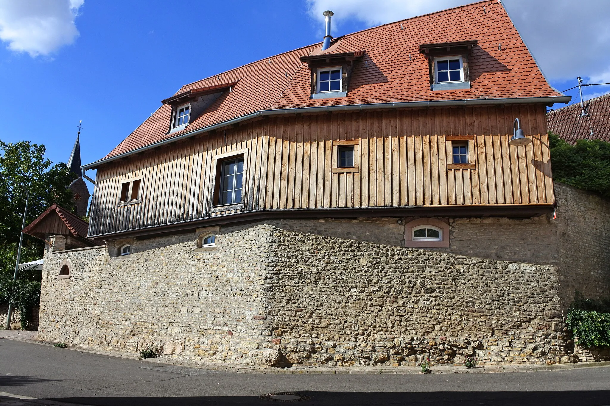 Photo showing: Unterstallhaus, Eselstraße 3, Rittersheim