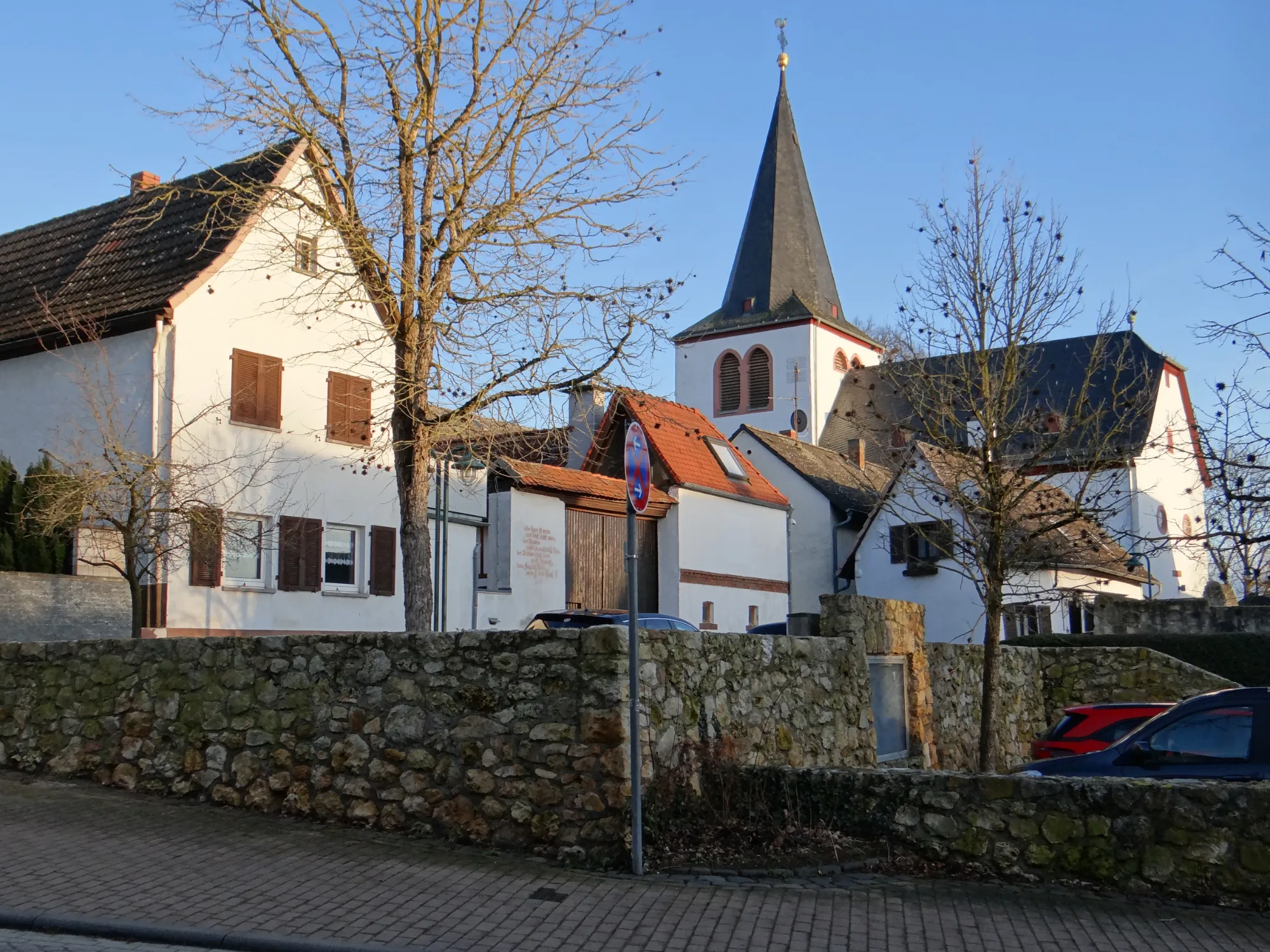 Photo showing: Hochheim am Main Massenheim Wohnhauslage Untergasse 6