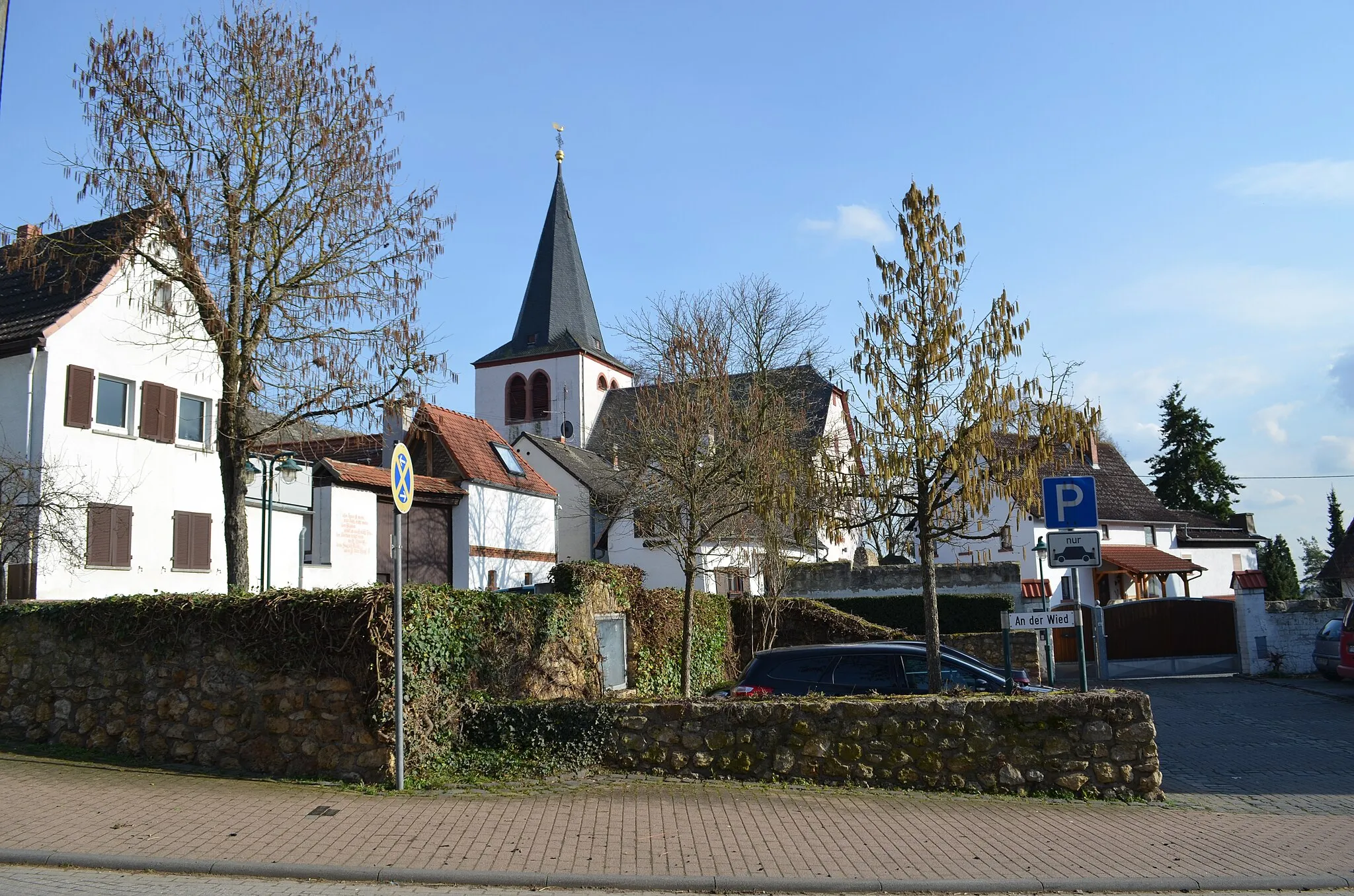 Photo showing: Massenheim, An der Wied