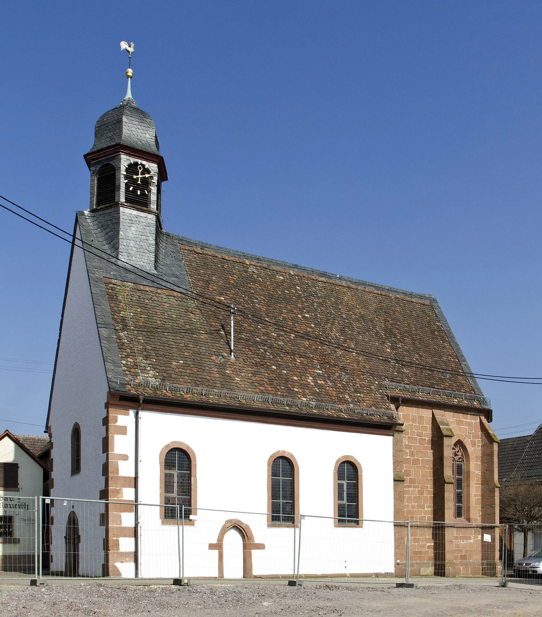 Photo showing: Niederhorbach, evangelische Kirche