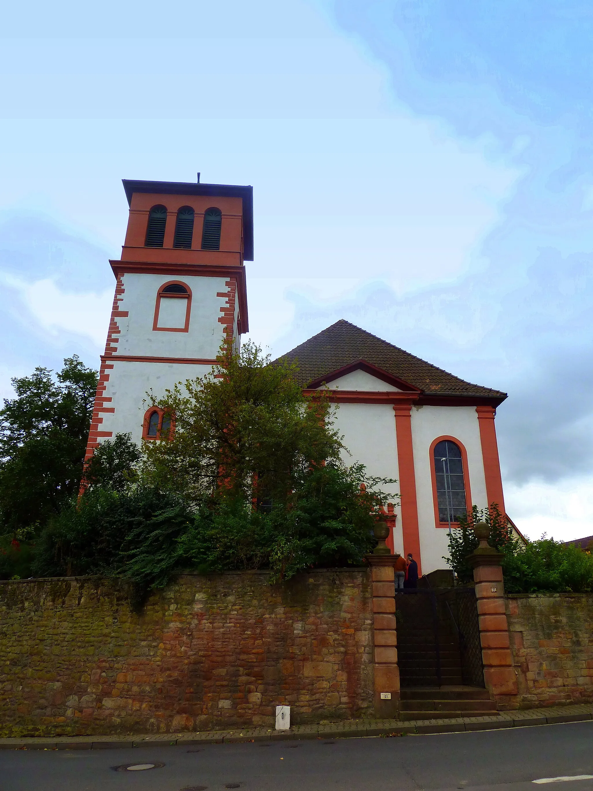 Photo showing: Ev. Kirche Fürfeld