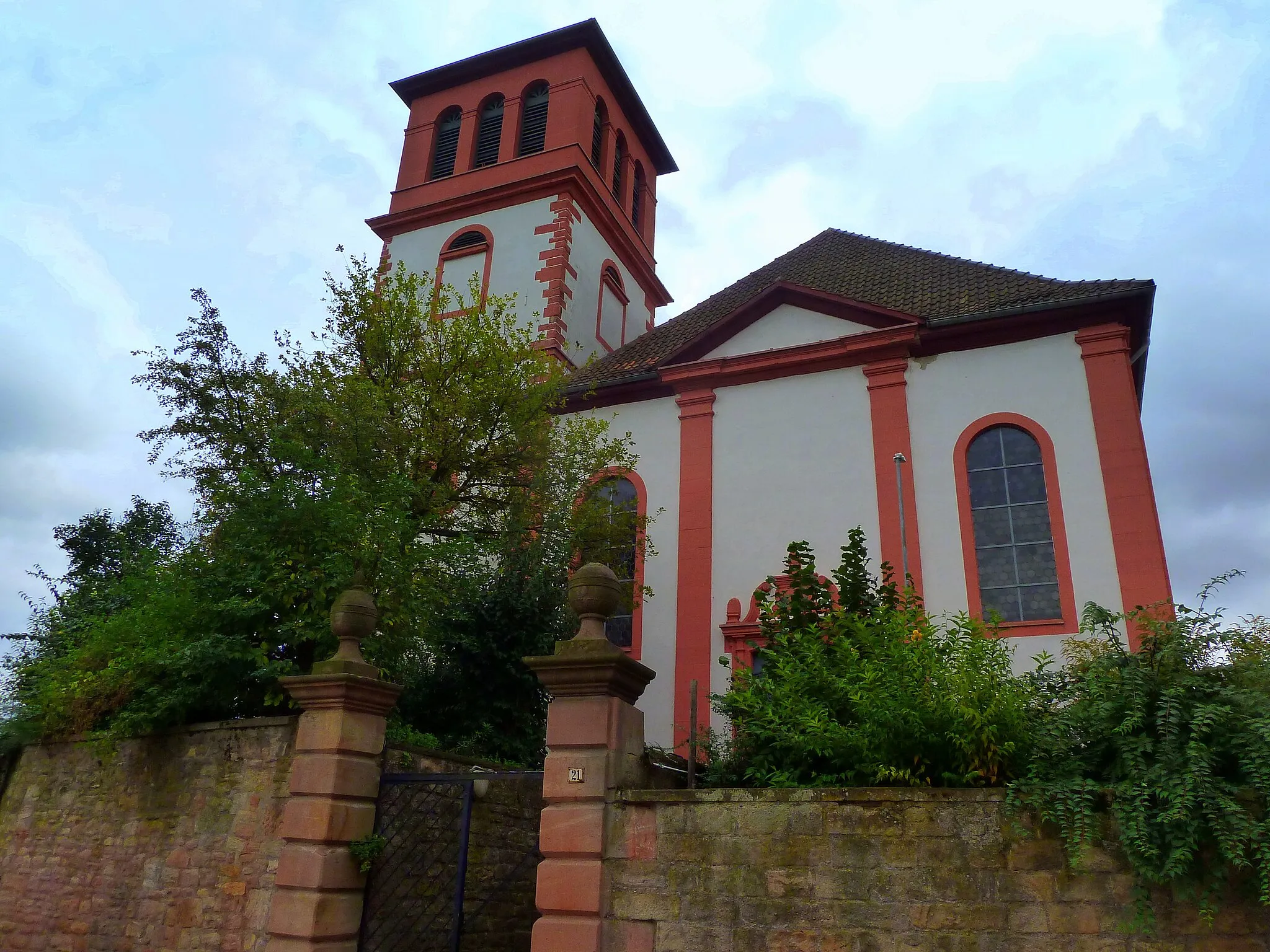 Photo showing: Fürfeld -  Evangelische Kirche