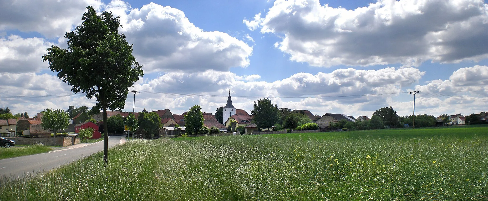 Photo showing: Ortsbild von Orbis, bei Kirchheimbolanden, eingangs von Norden
