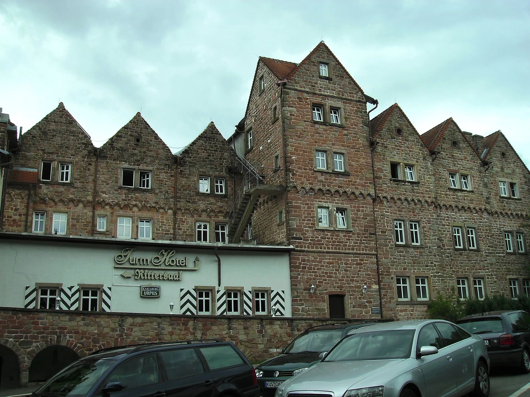 Photo showing: Potzber: "Schloss" mit Hotel-Restaurant
