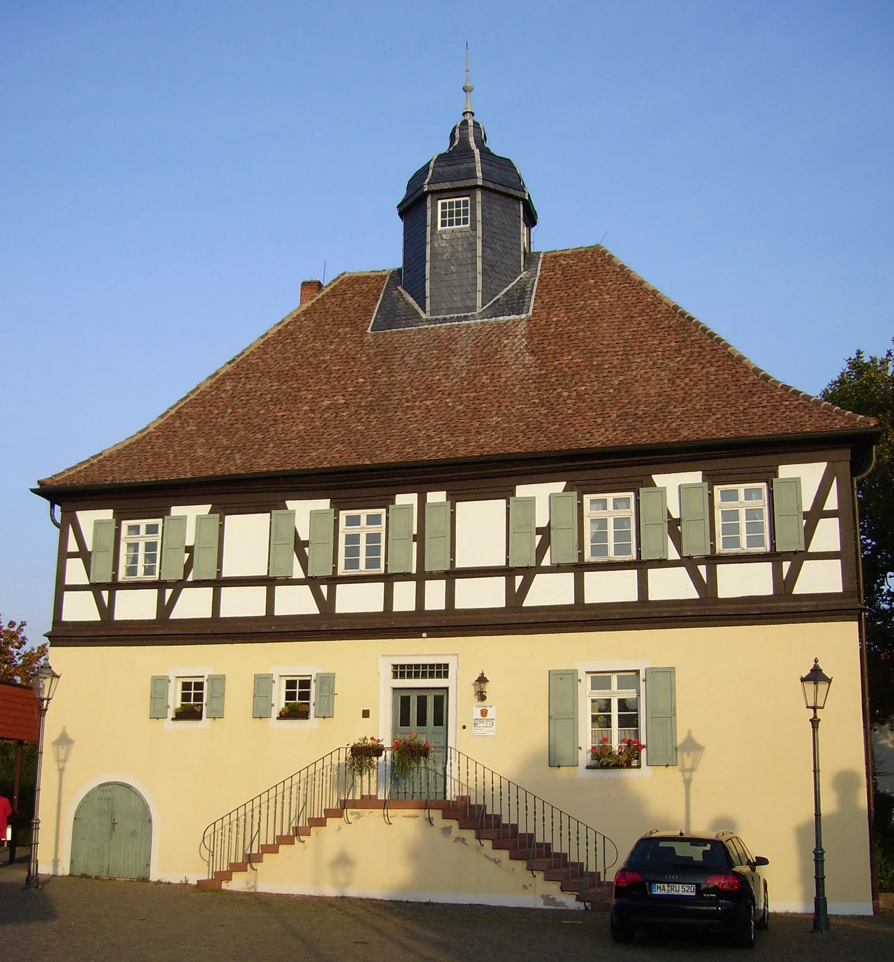 Photo showing: townhall of Ruchheim, part of Ludwigshafen, Rhineland-Palatinate (Germany)