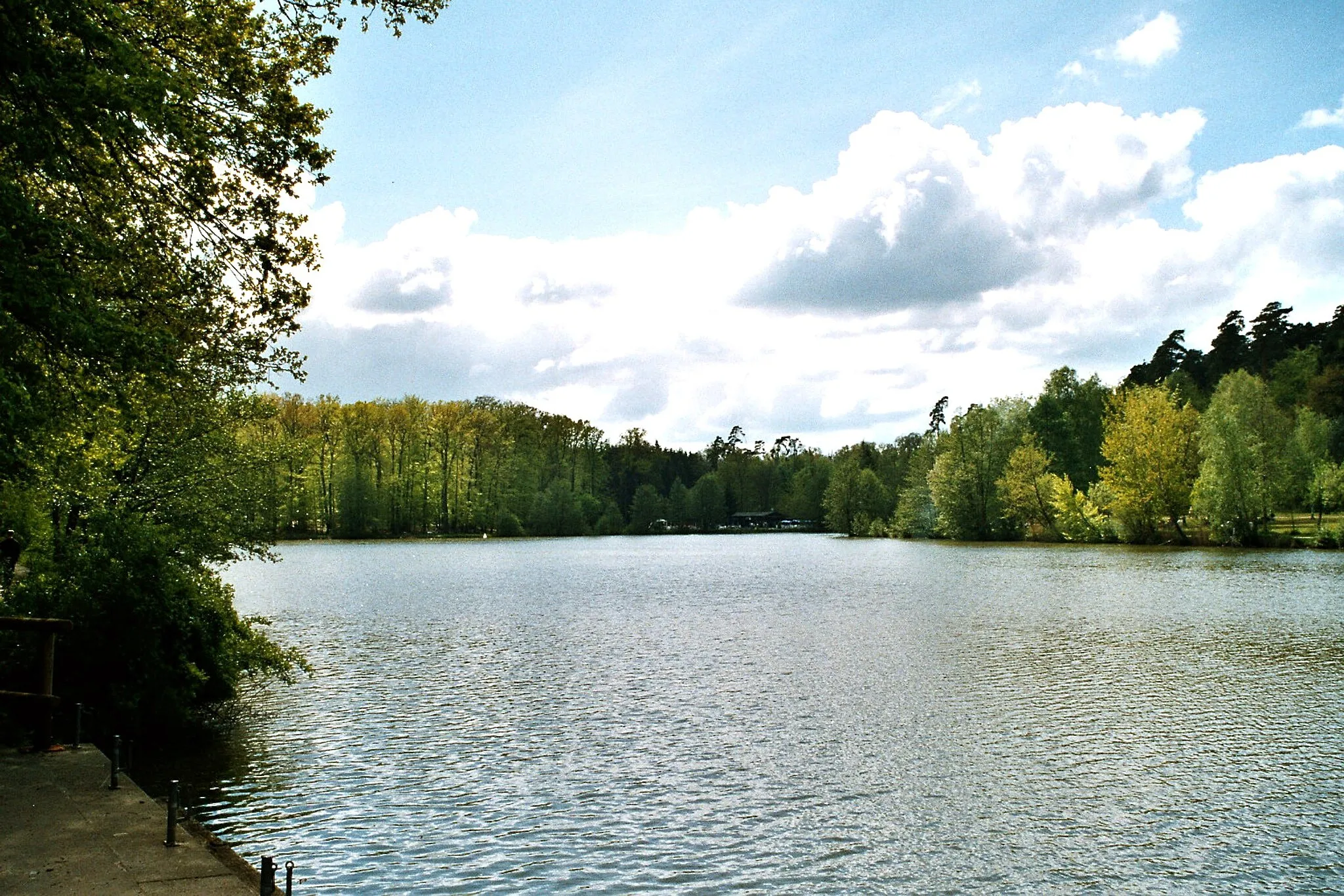 Photo showing: Jägersburg (Homburg), the Erbach pond