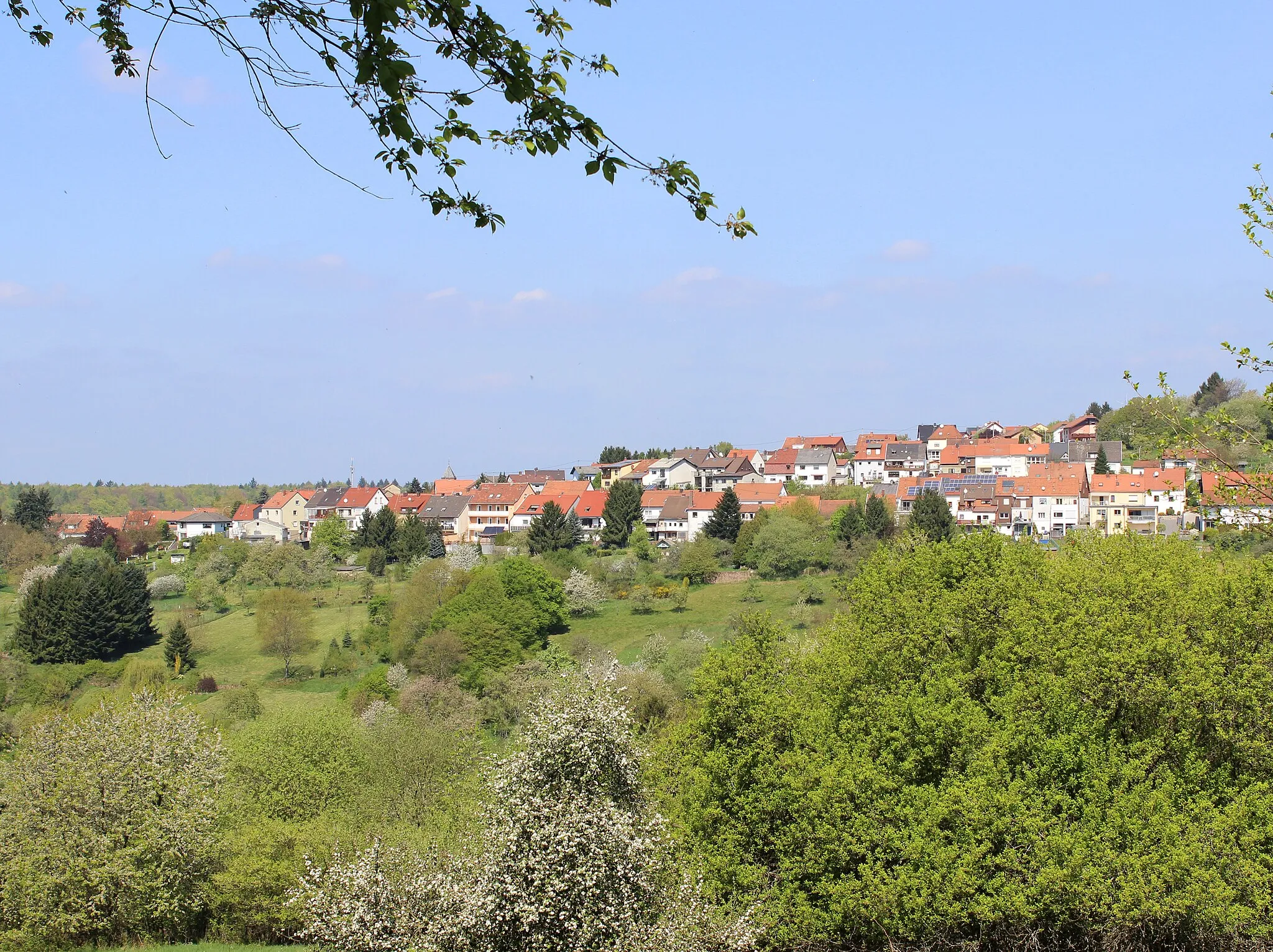 Photo showing: View of Münchwies, a district of Neunkirchen, Saarland