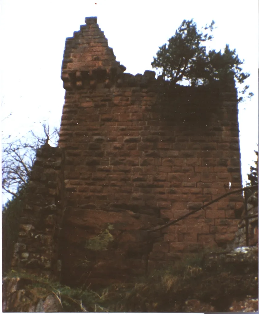 Photo showing: Burg Breitenstein im Elmsteiner Tal, Schildmauer von Innen