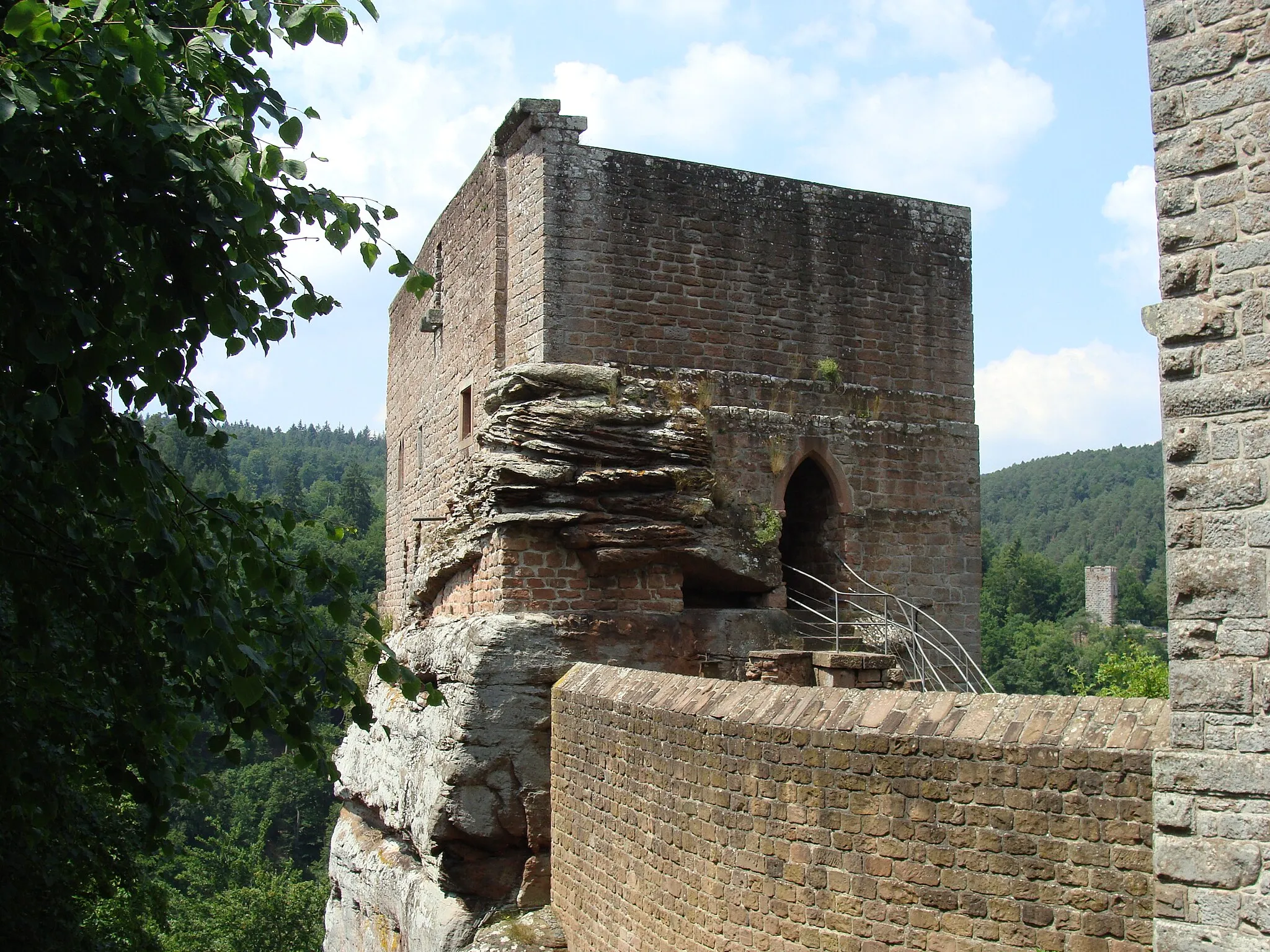 Photo showing: Burg Spangenberg bei Erfenstein im Speyerbachtal (Pfälzerwald)