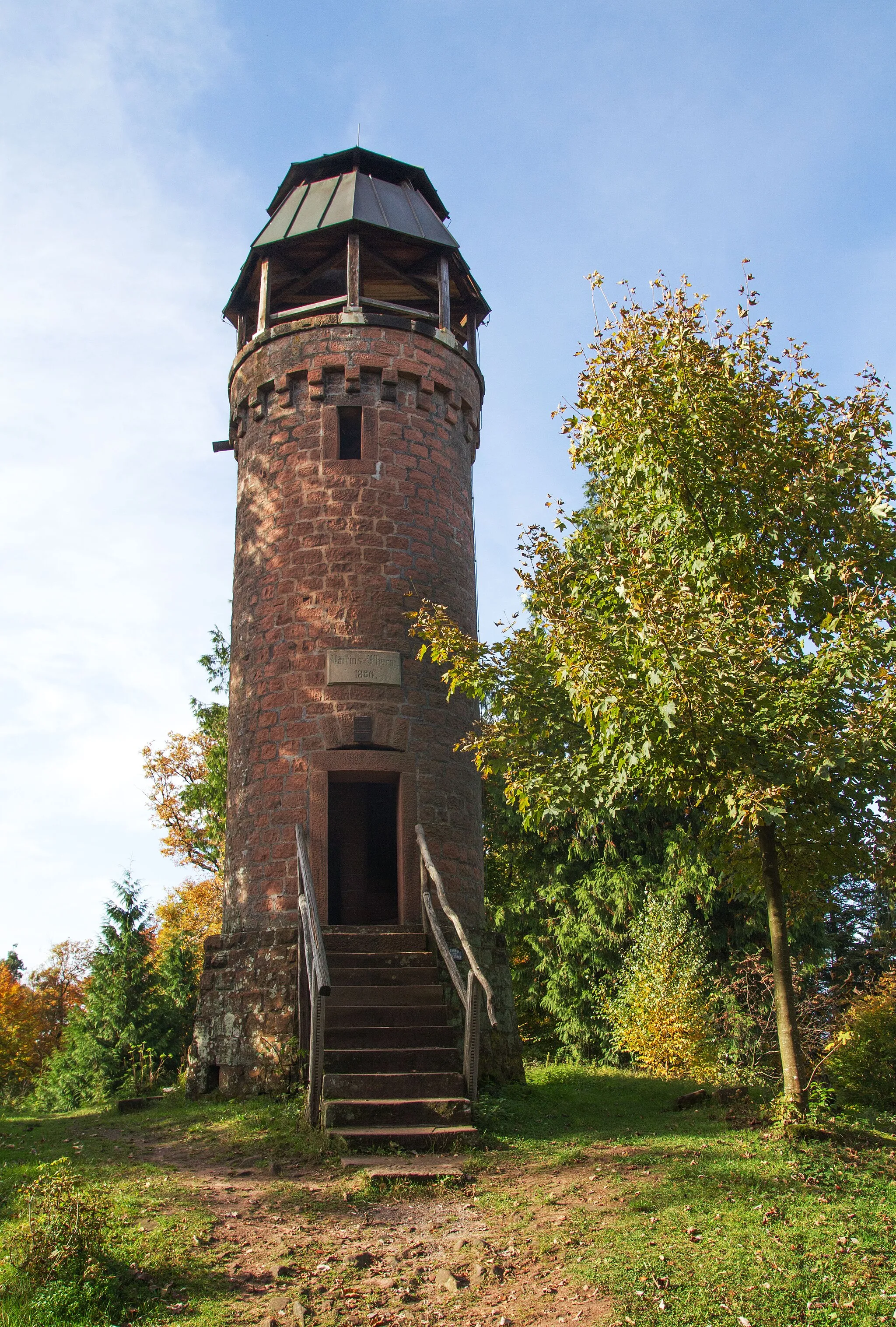 Photo showing: Der Martinsturm bei Klingenmünster.