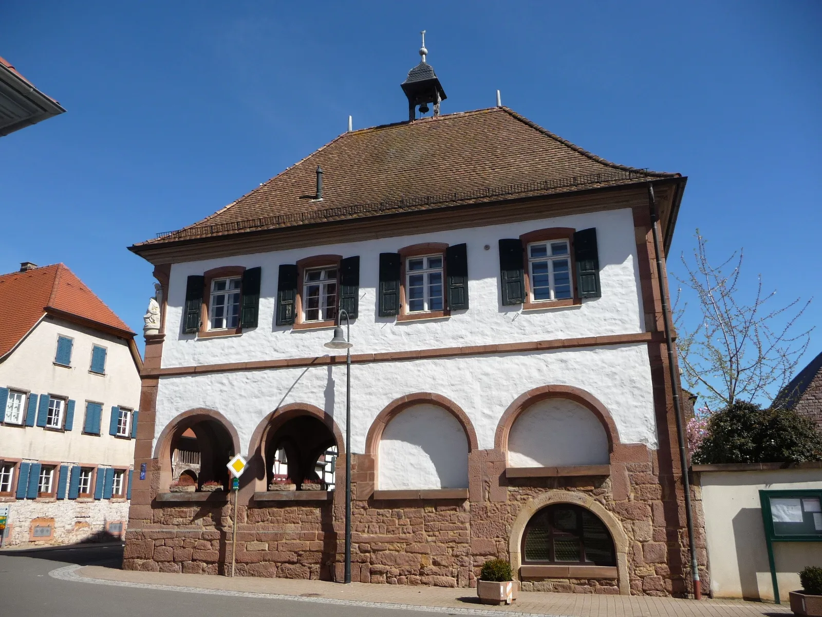 Photo showing: townhall of Venningen in Rhineland-Palatinate, Germany