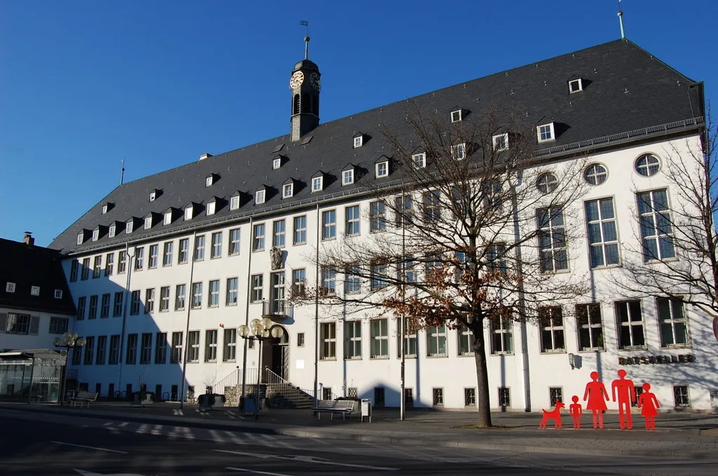 Photo showing: Rathaus Rüsselsheim