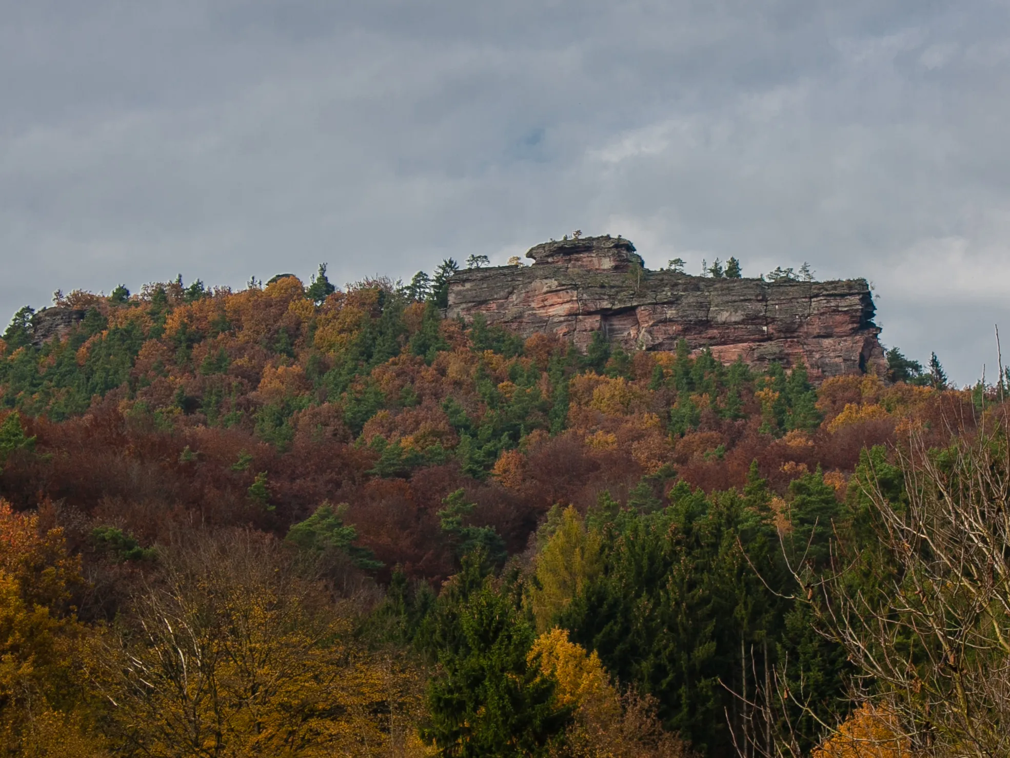 Photo showing: Rödelstein 428m - nördlich von Vorderweidenthal