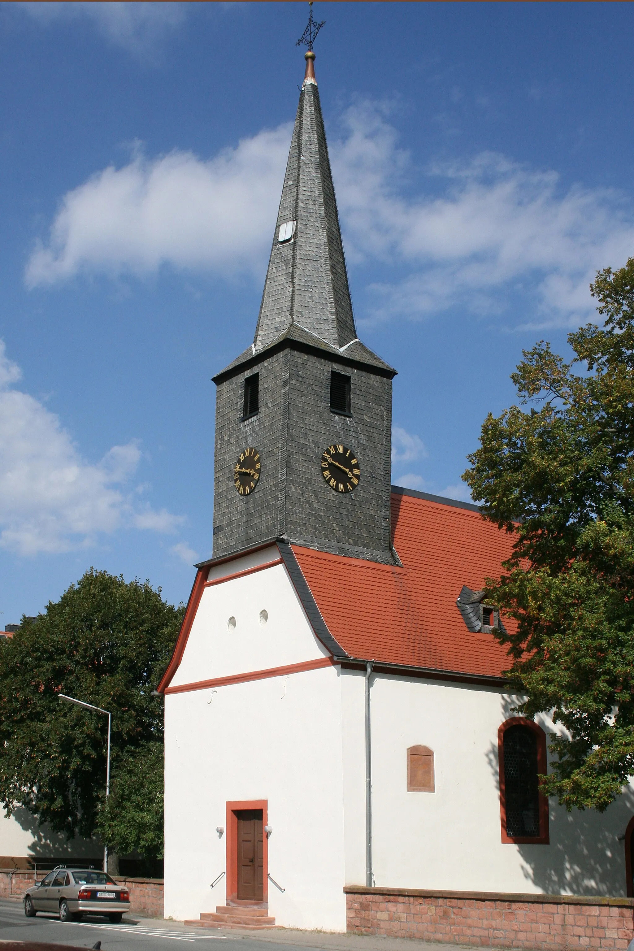 Photo showing: Evangelische Kirche in Weiterstadt, Hessen