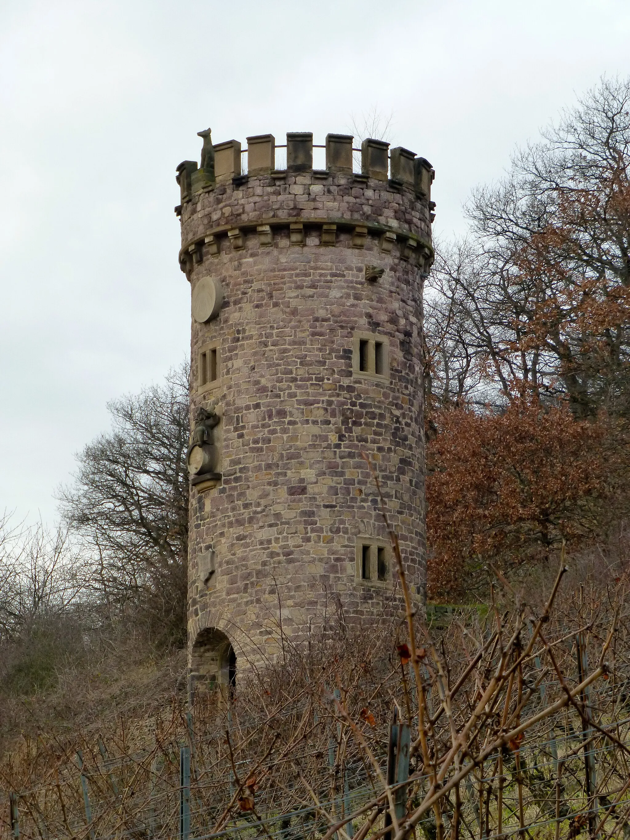 Photo showing: Ajaxturm westlich von Siefersheim