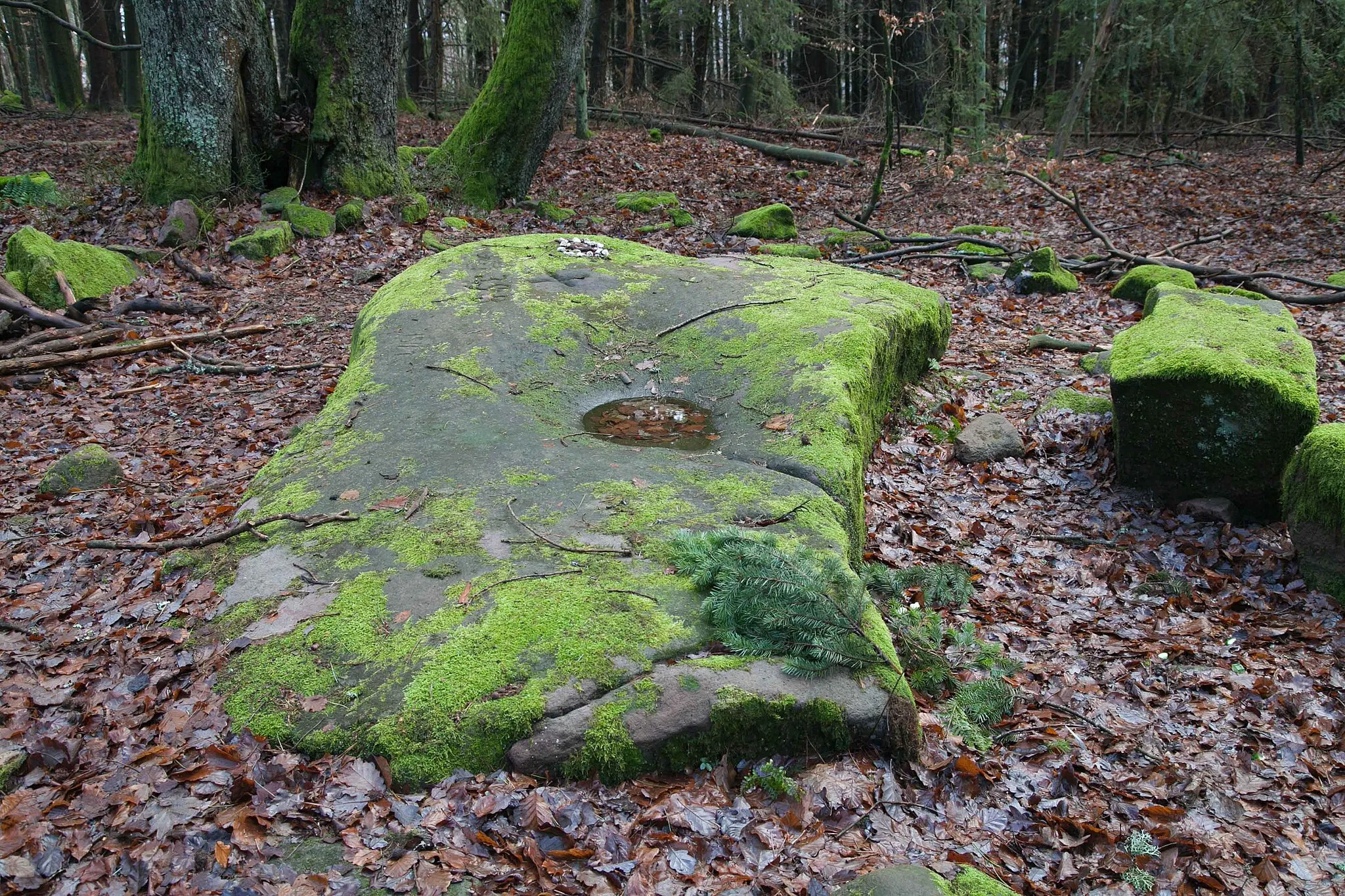 Photo showing: Opferschale auf dem Orensberg