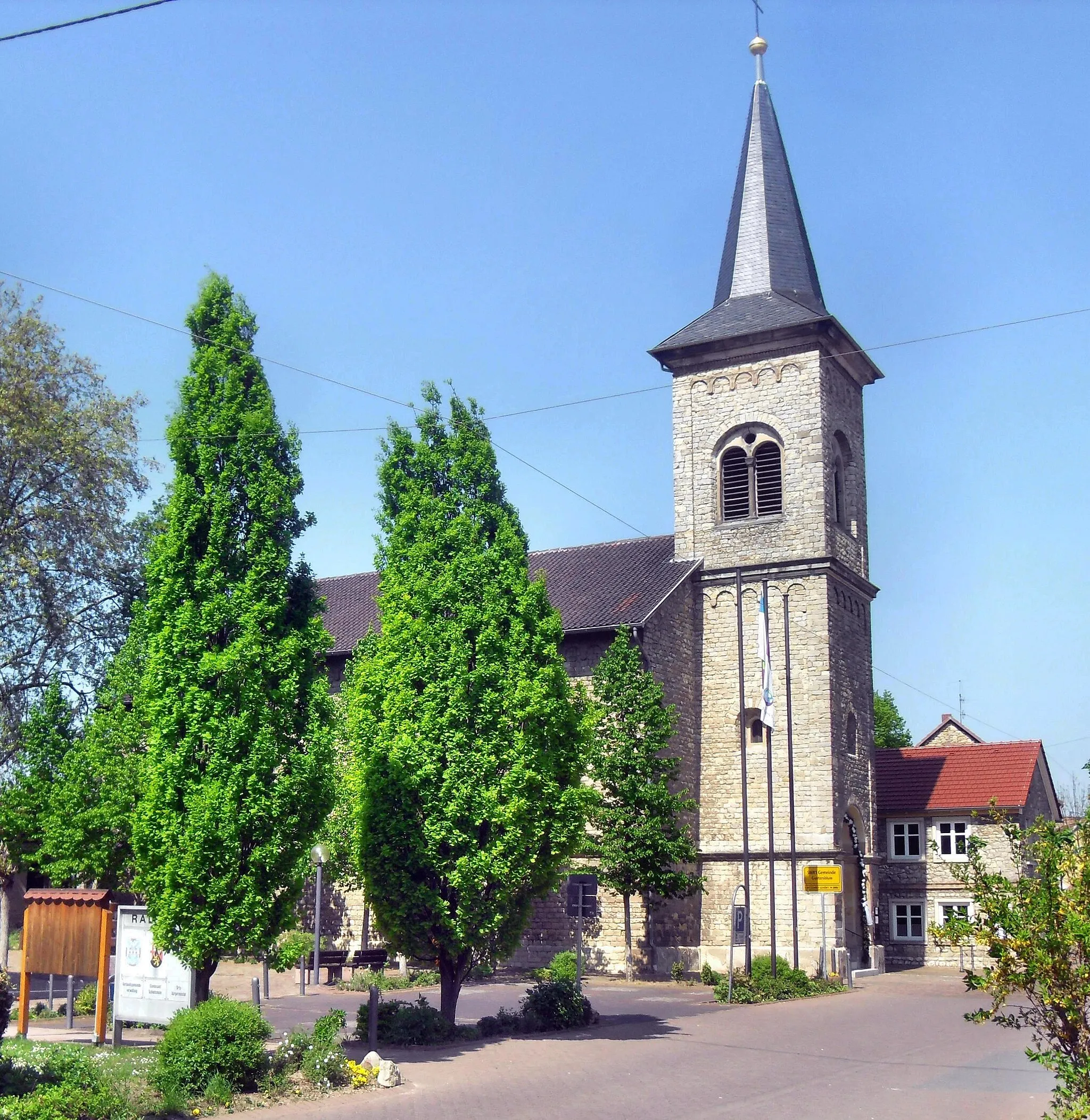 Photo showing: Guntersblumer katholische Kirche