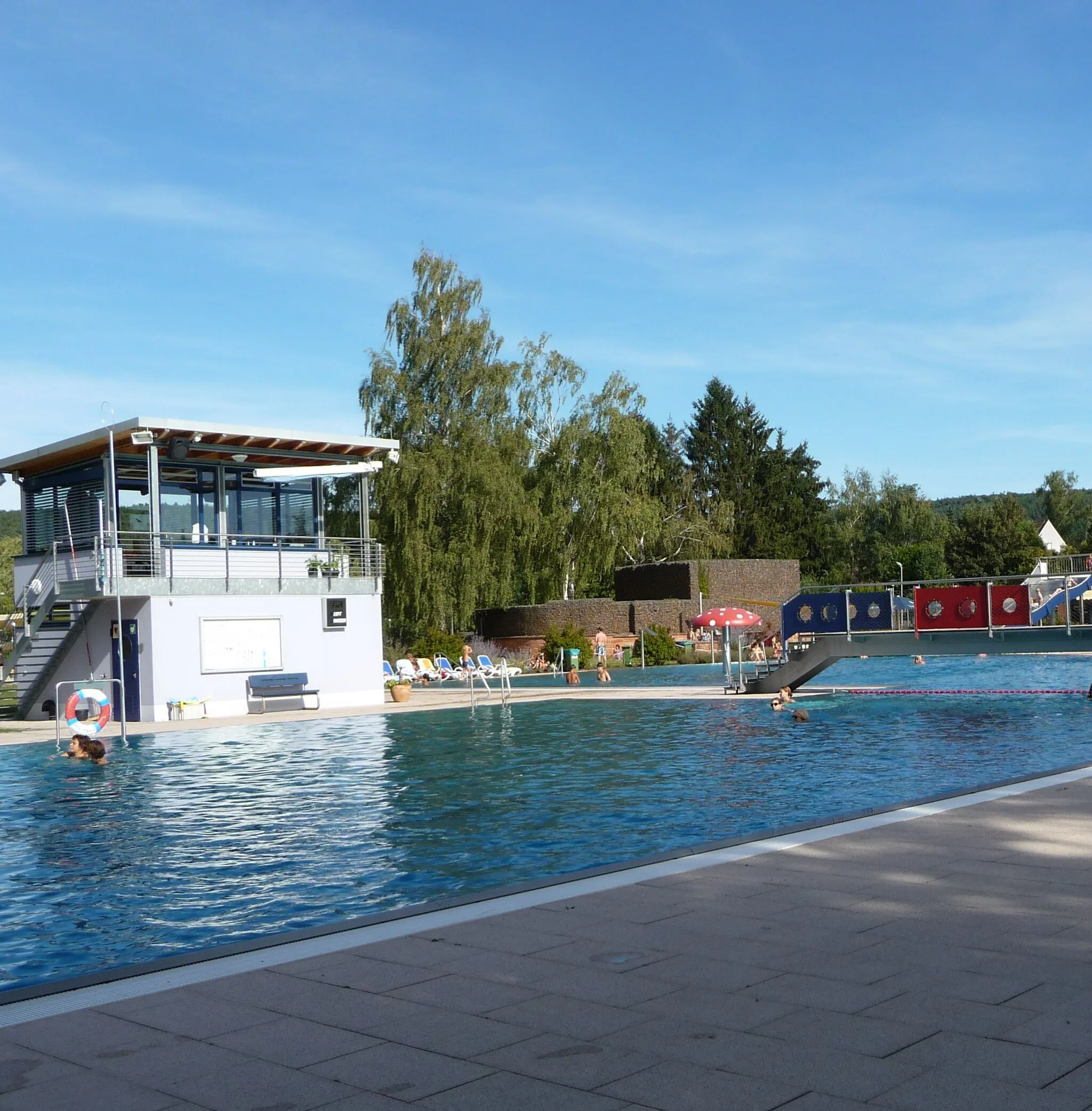 Photo showing: im Schwimmbad