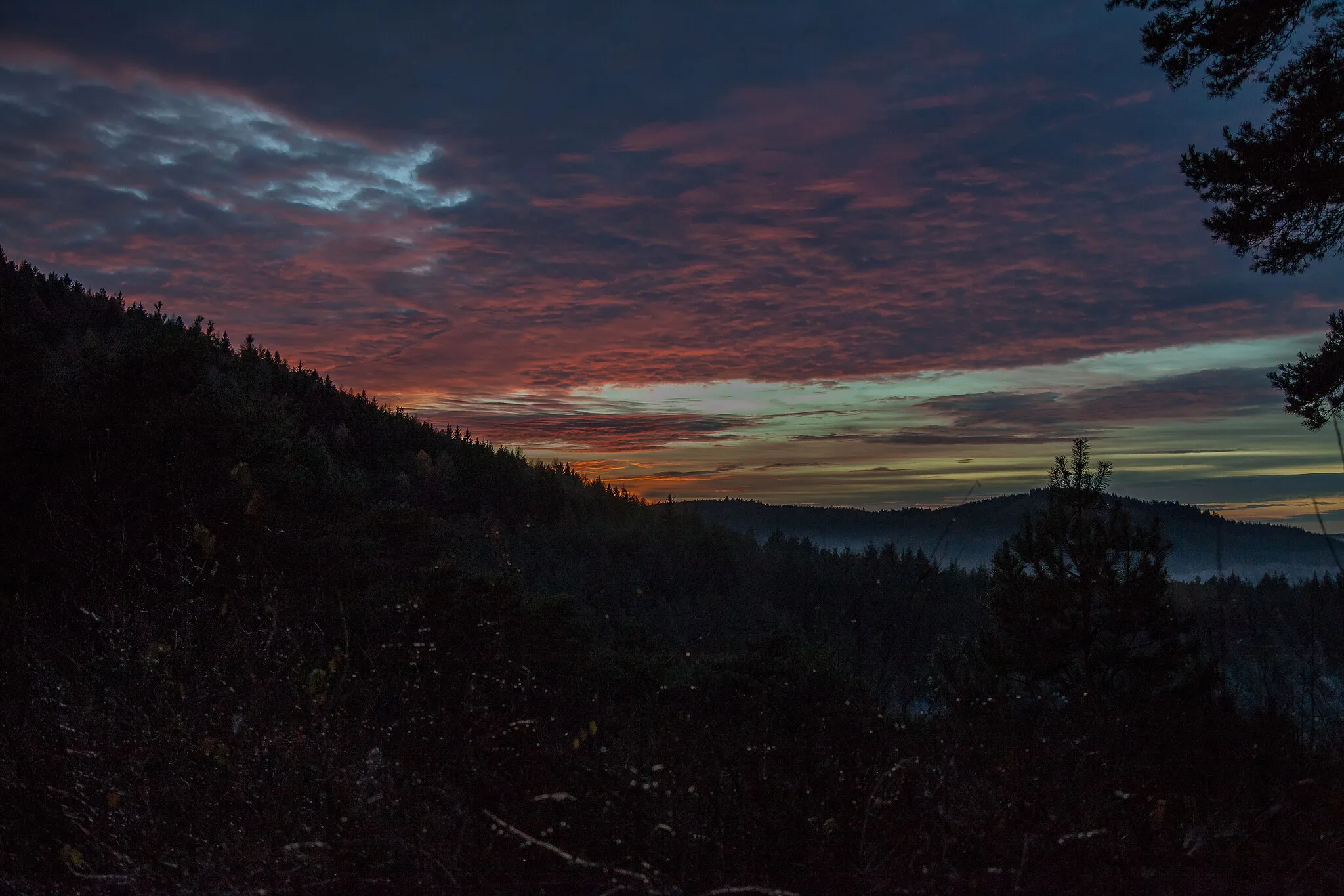 Photo showing: Rotsohlberg beim Sonnenuntergang