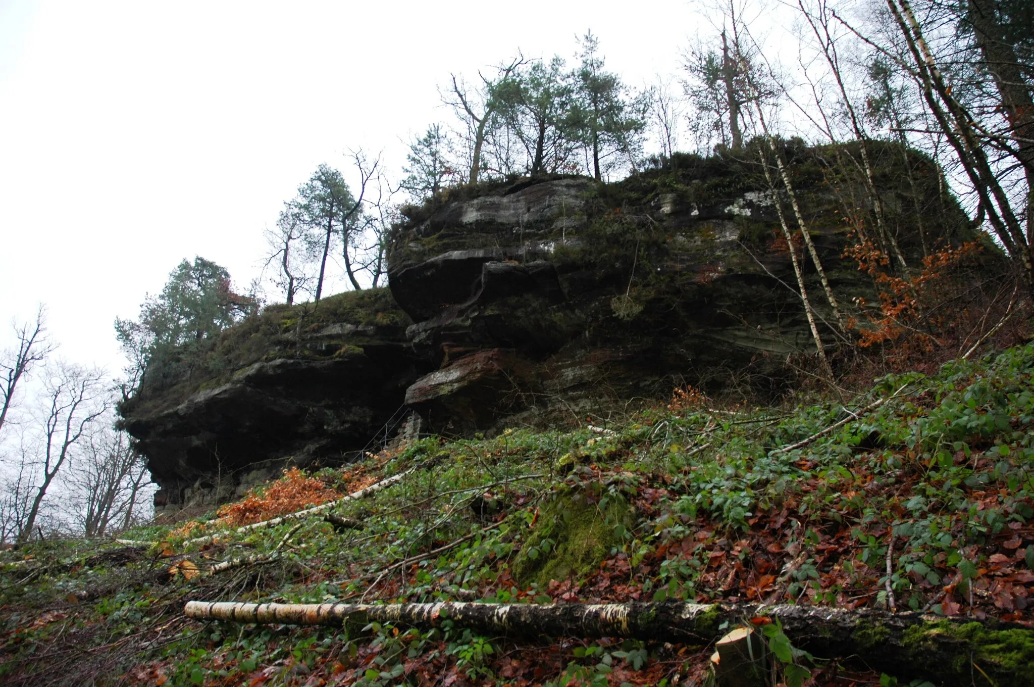 Photo showing: rock of castle Ruppertstein