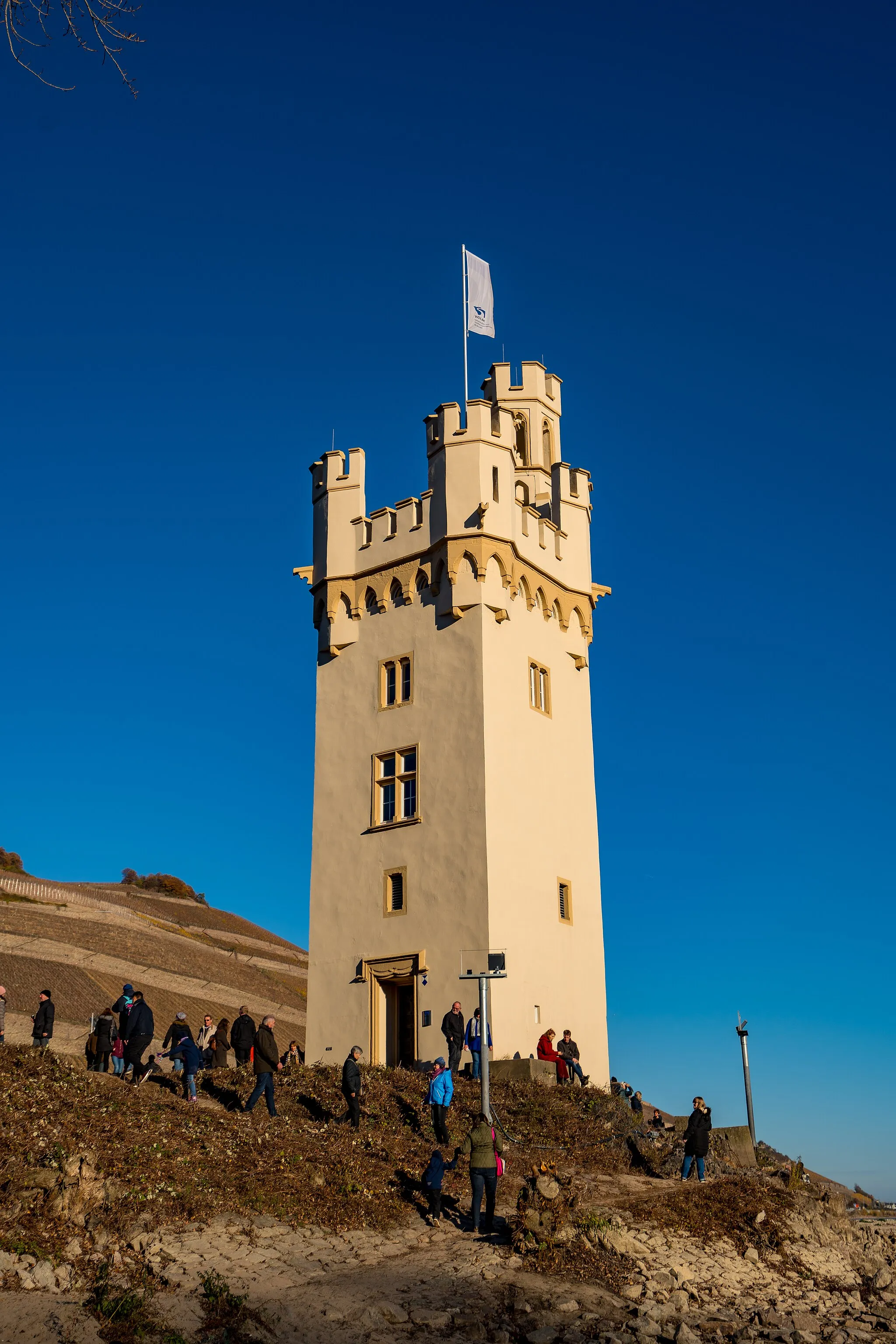 Photo showing: Der Mäuseturm bei Bingen.