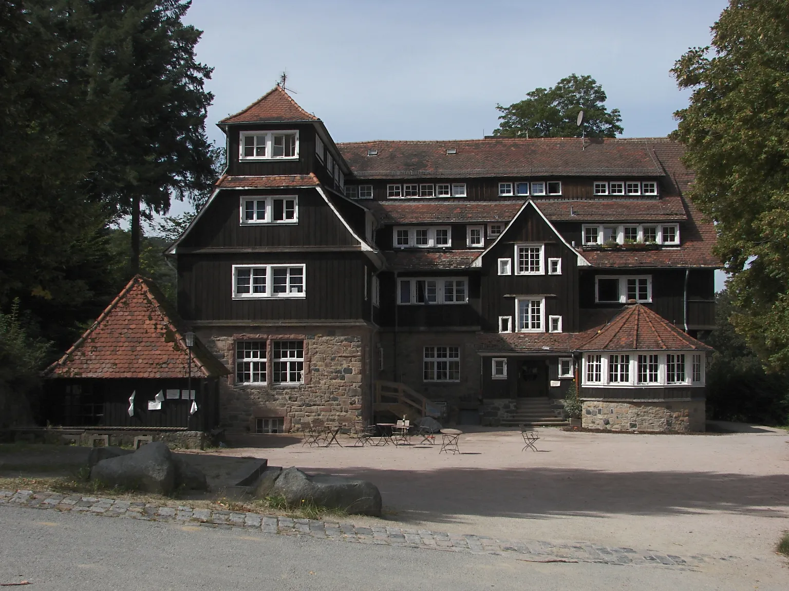 Photo showing: Odenwaldschule in Heppenheim-Oberhambach, Goethehaus