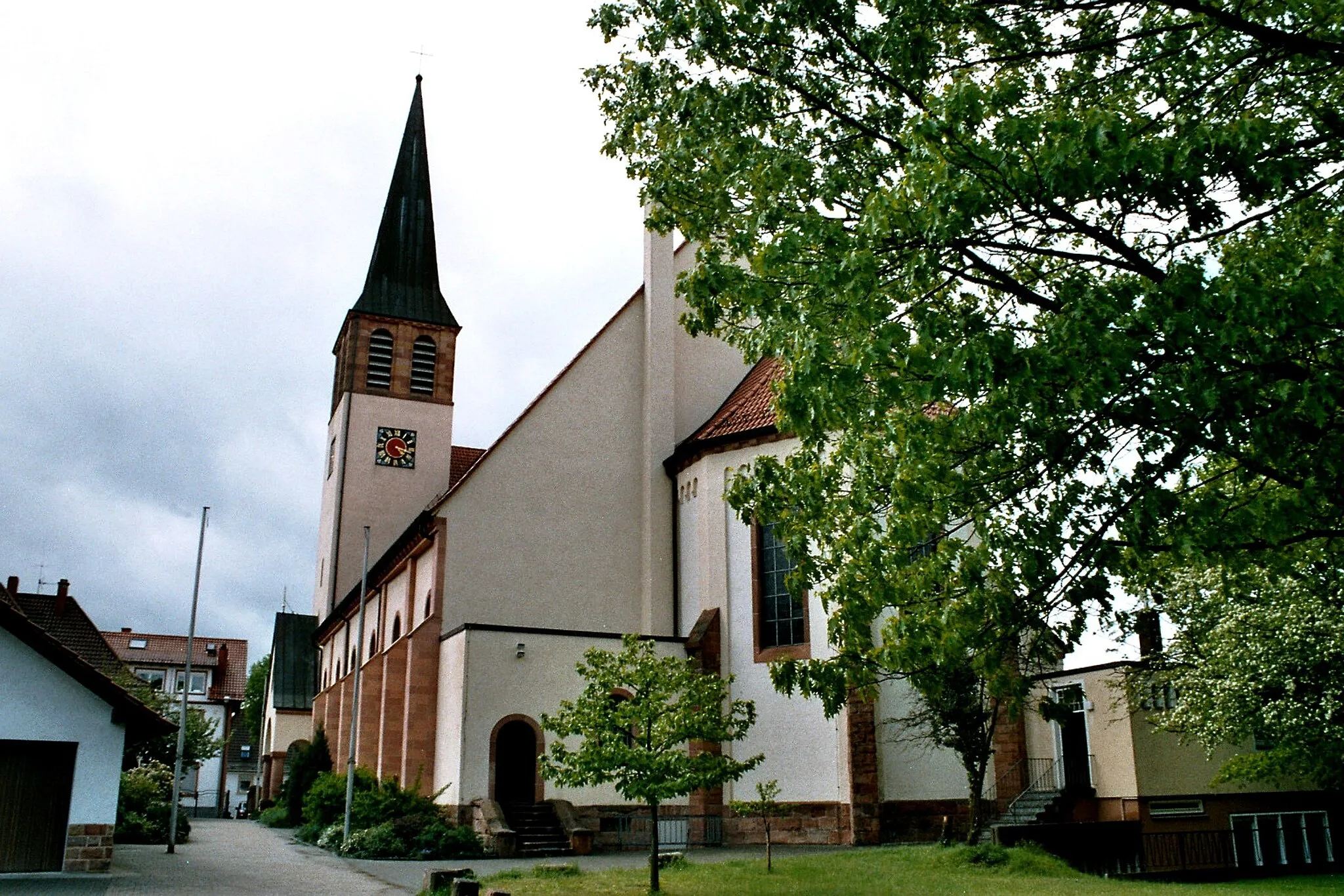 Photo showing: Kindsbach, the church of the Visitation