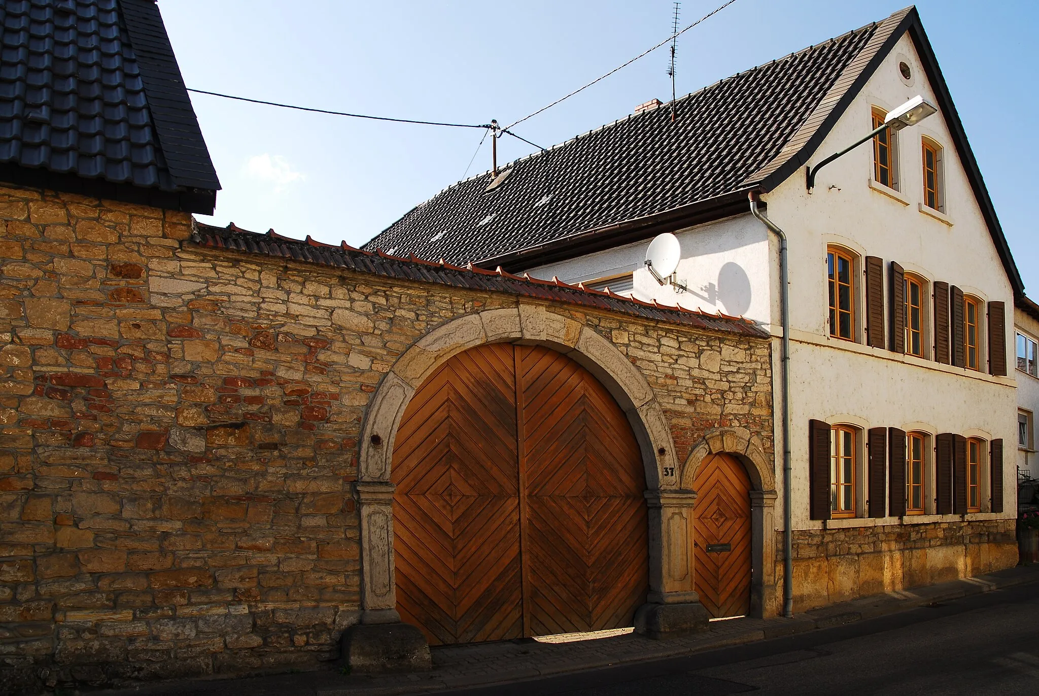 Photo showing: Torfahrt und Mannpforte, zweite Hälfte des 18. Jahrhunderts