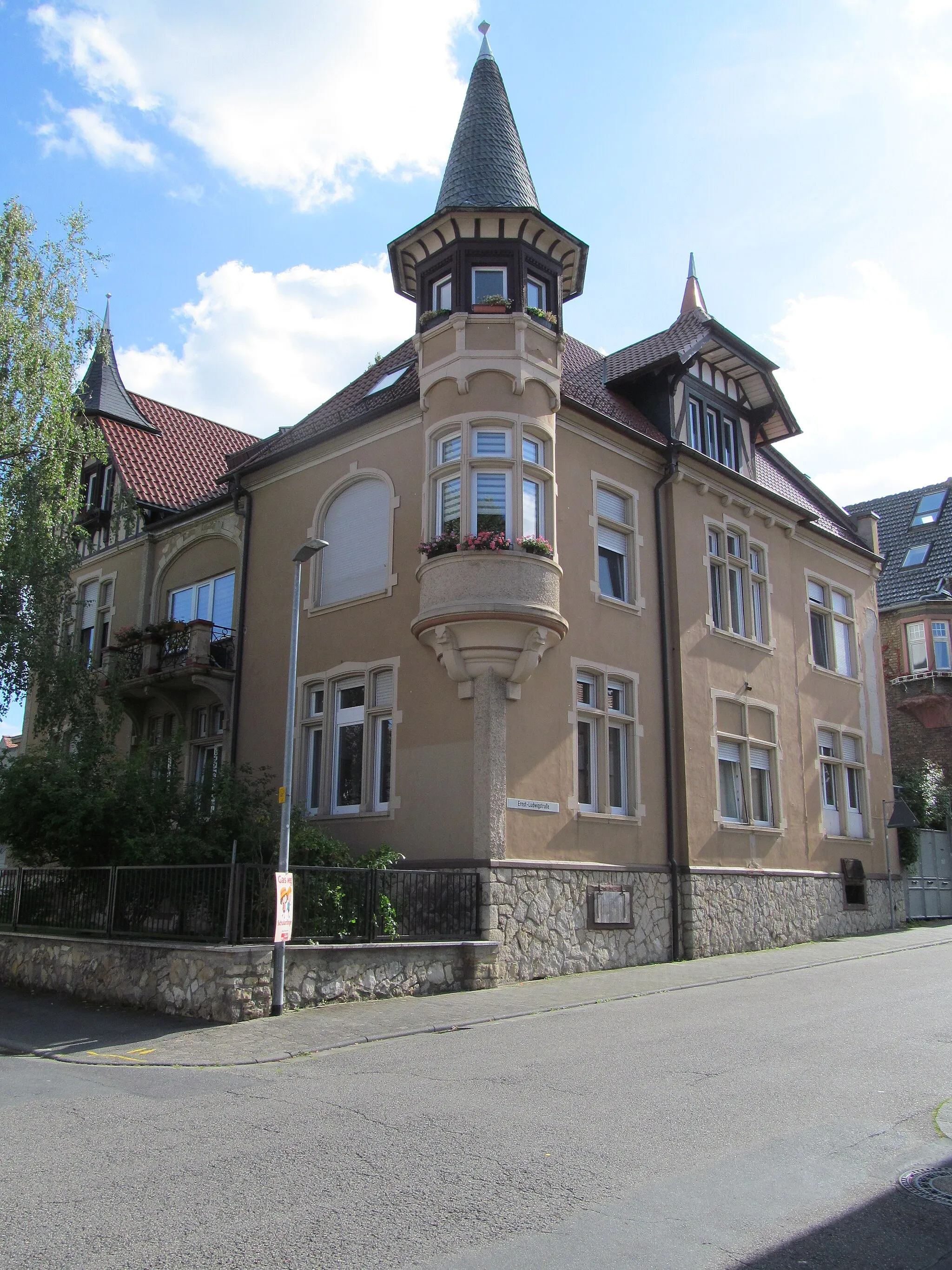 Photo showing: das Haus Wilhelmstraße 15 in Nierstein