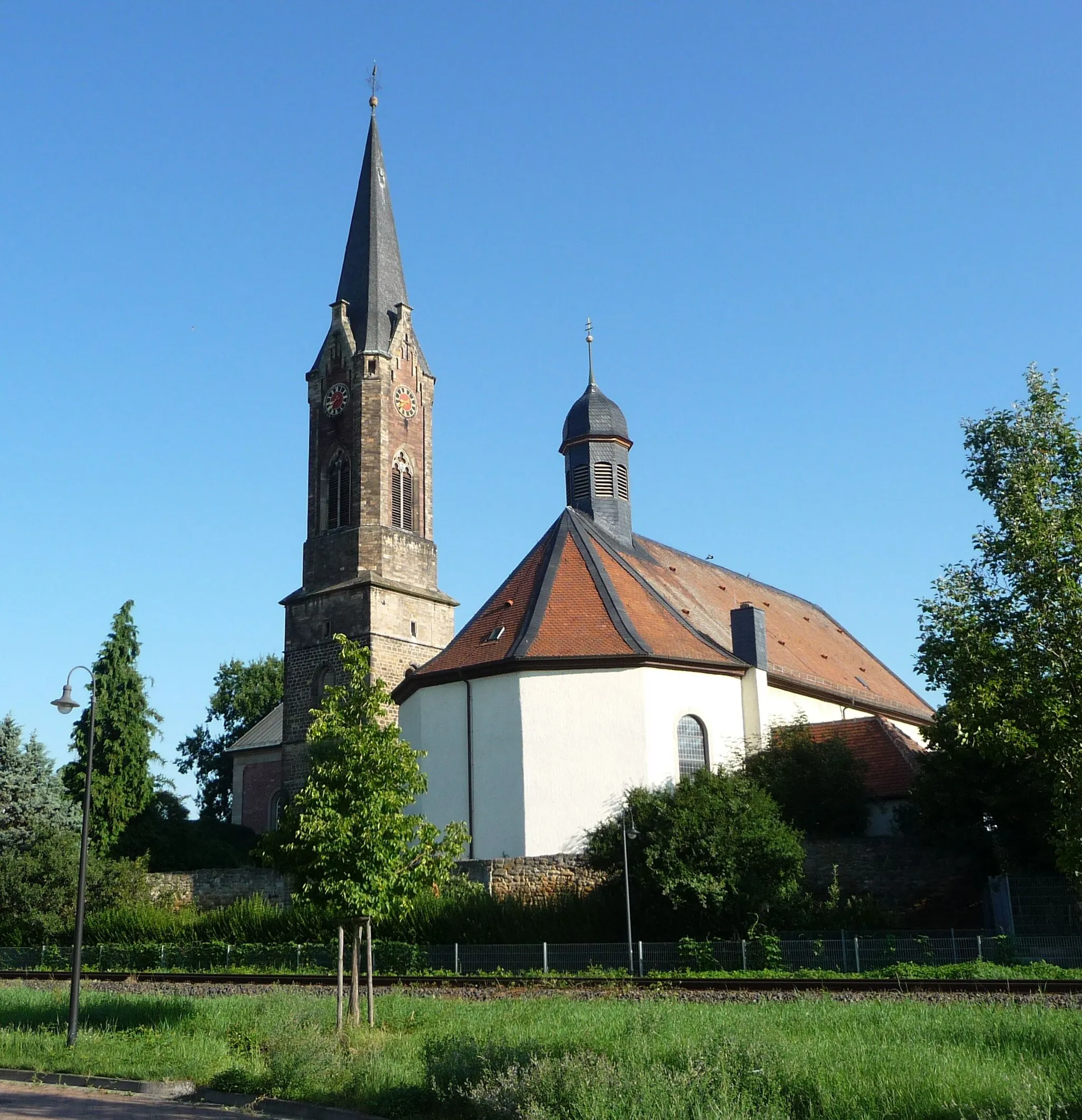 Photo showing: Lambsheimer Kirchen