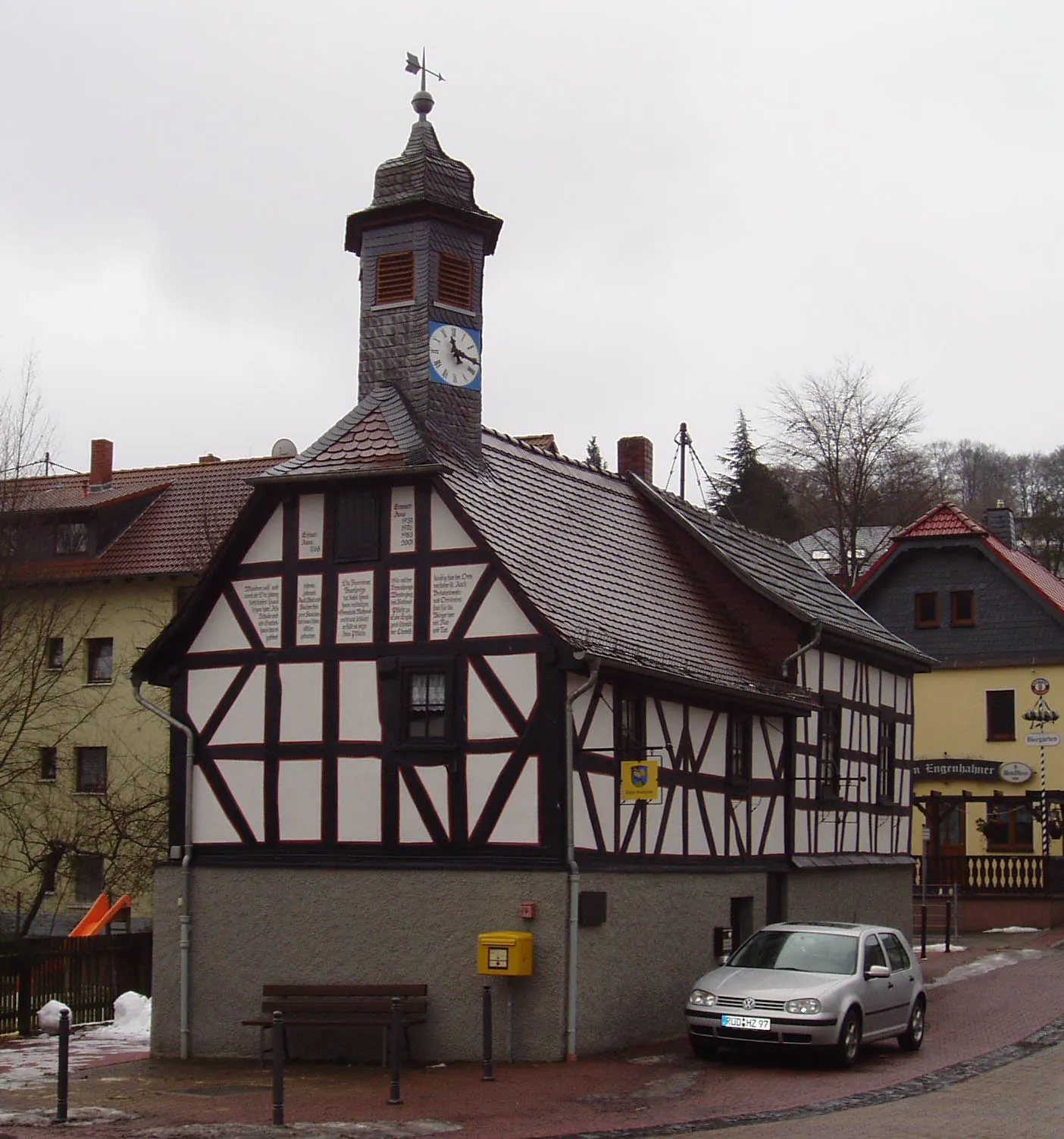 Photo showing: Altes Rathaus in Niedernhausen-Engenhahn im Taunus