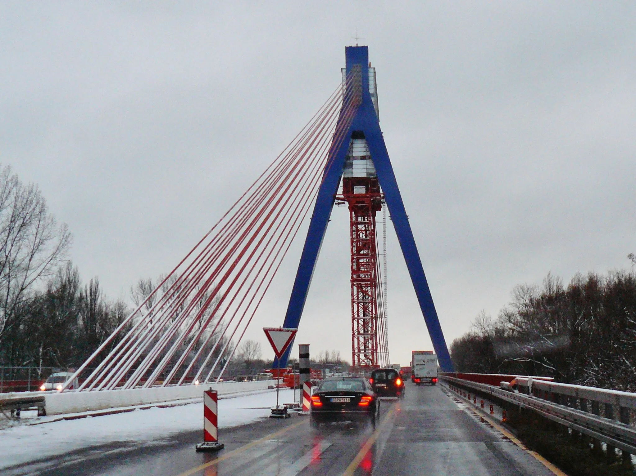 Photo showing: A61: Rheinbrücke