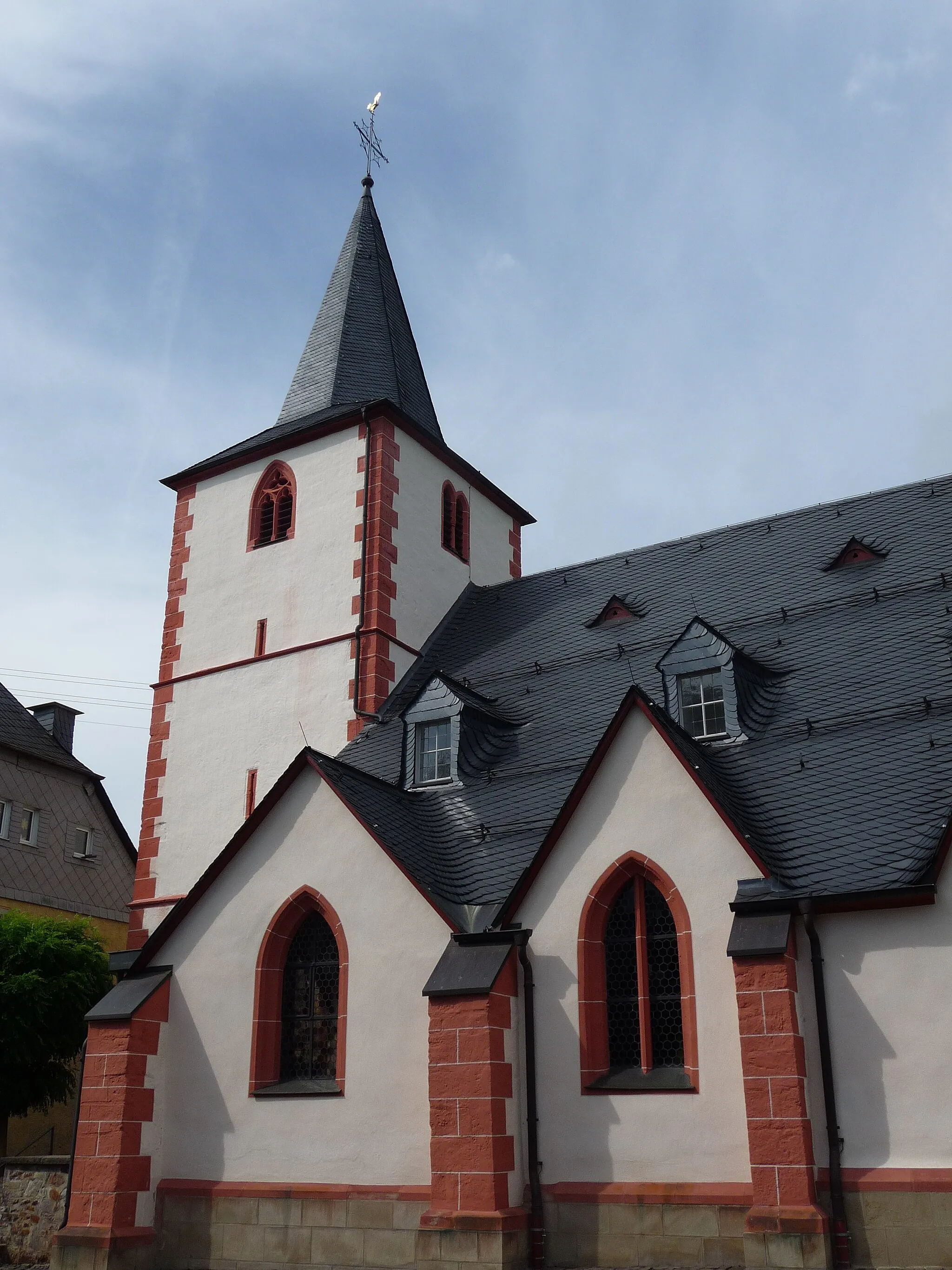 Photo showing: Niederbrombach –  Ev. Kirche Maria Magdalena 11.-15. Jahrhundert